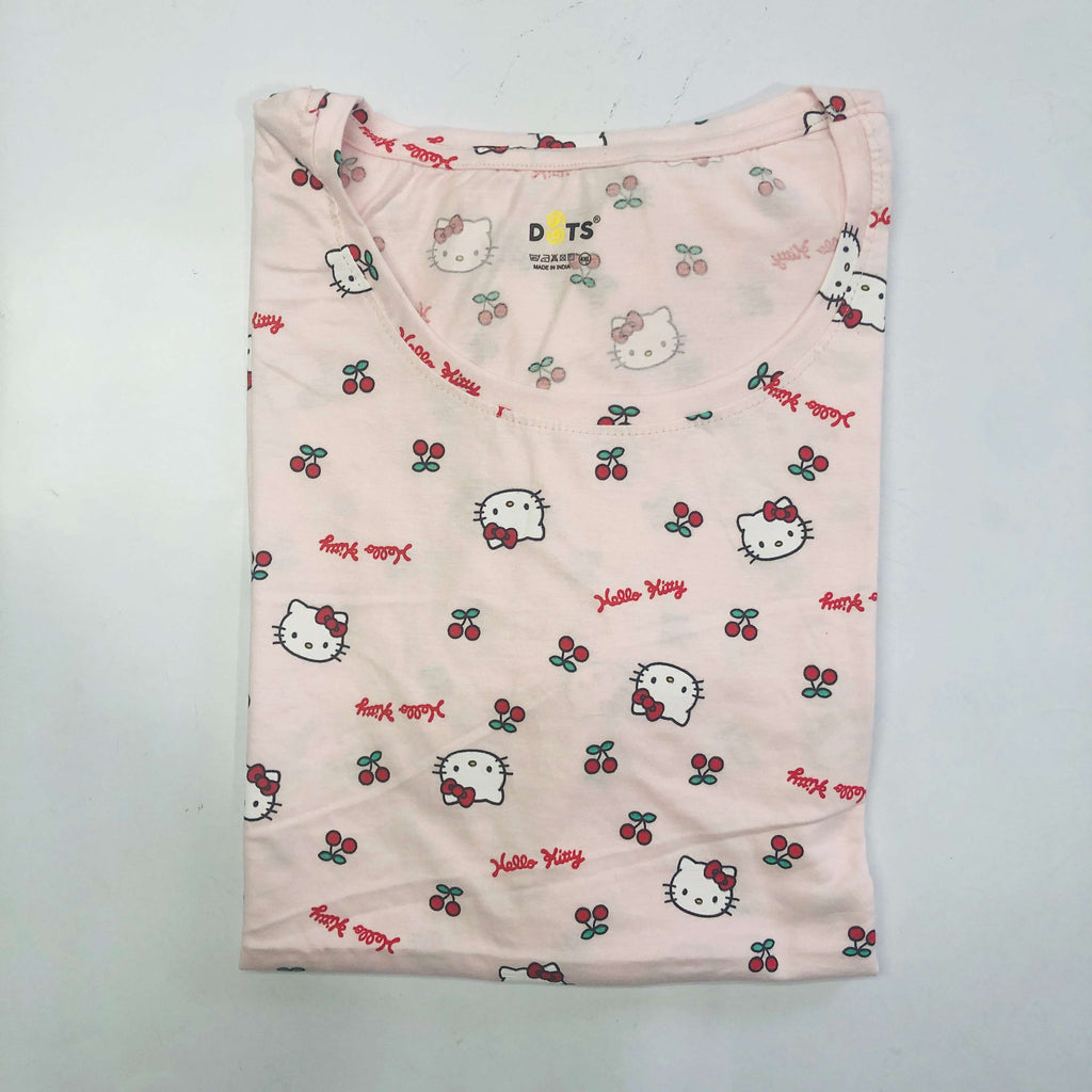 Dots Ladies Printed T-Shirt