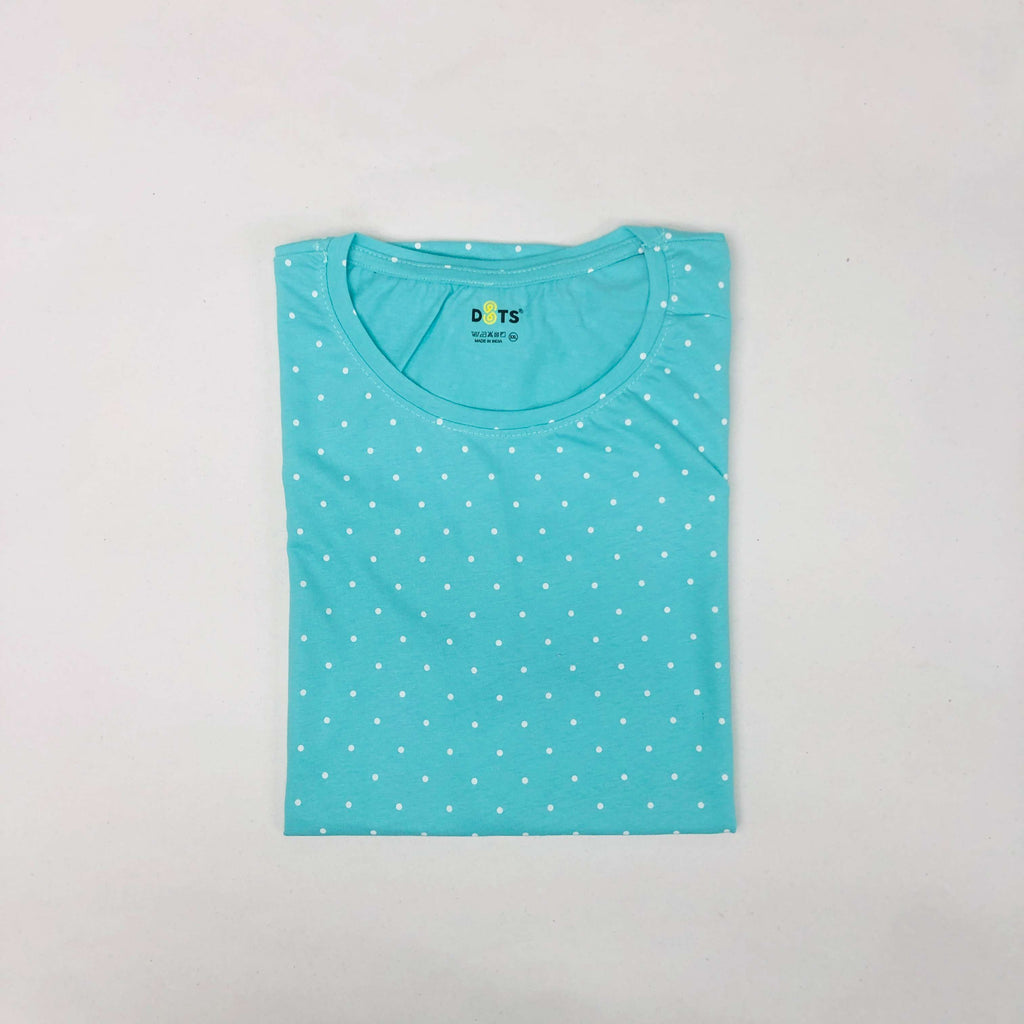 Dots Ladies Printed T-Shirt