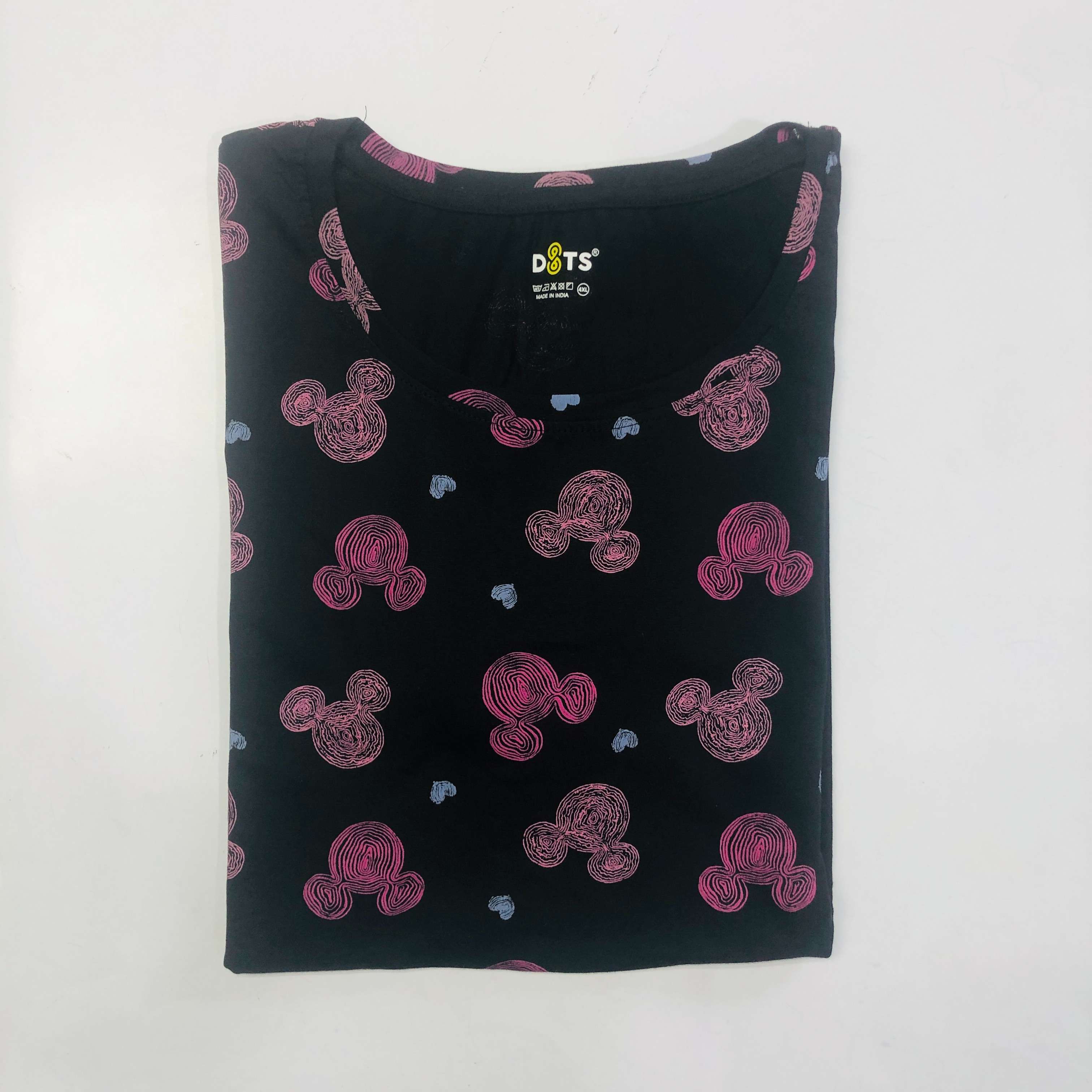 Dots Ladies Printed T-Shirt