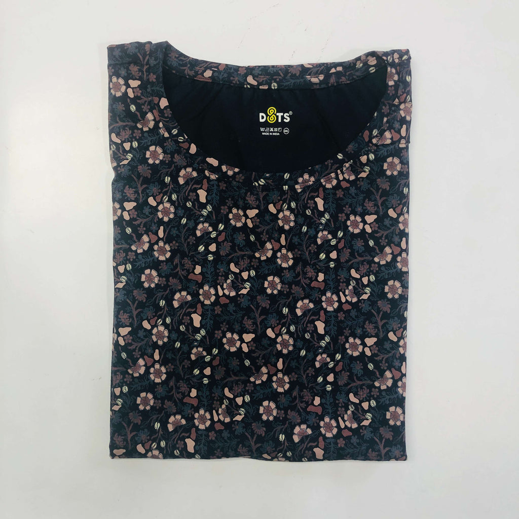 Dots Ladies Printed T-Shirt