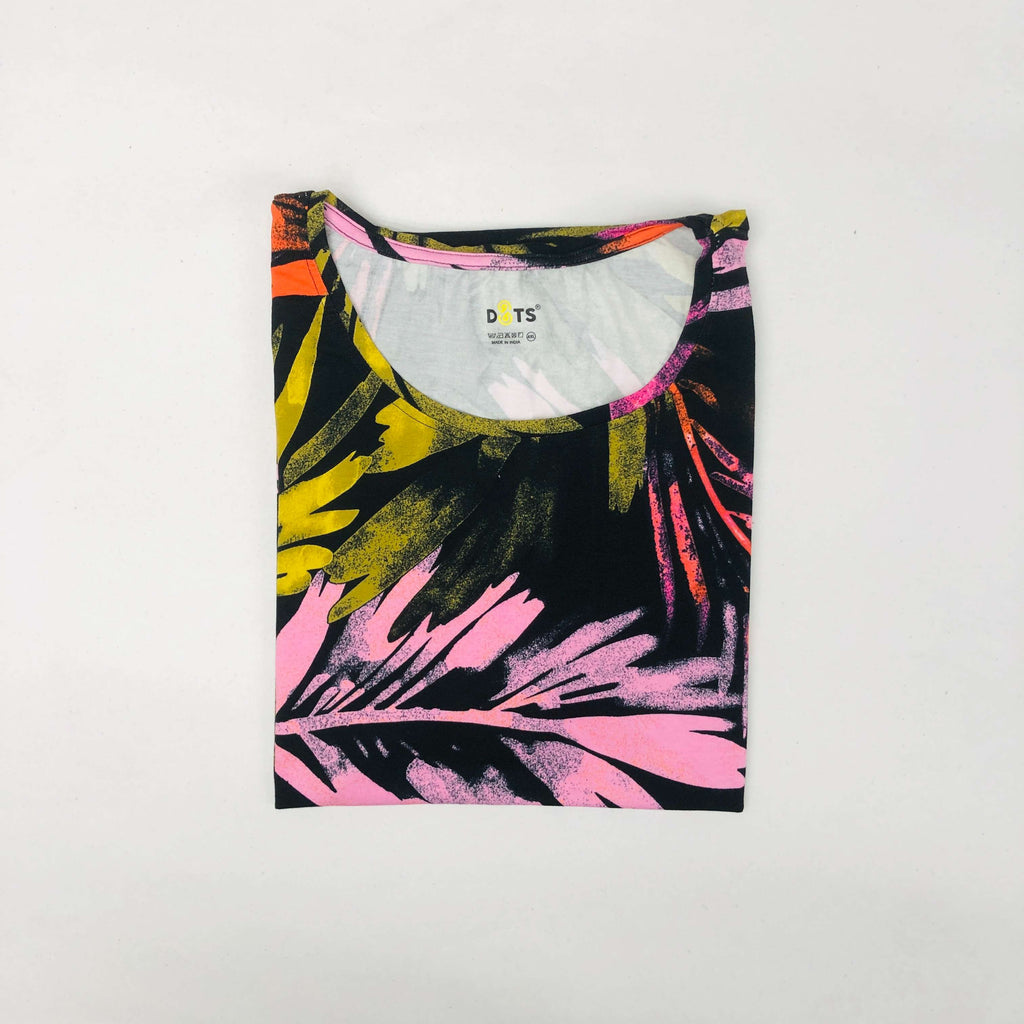 Dots Ladies Printed T-Shirt
