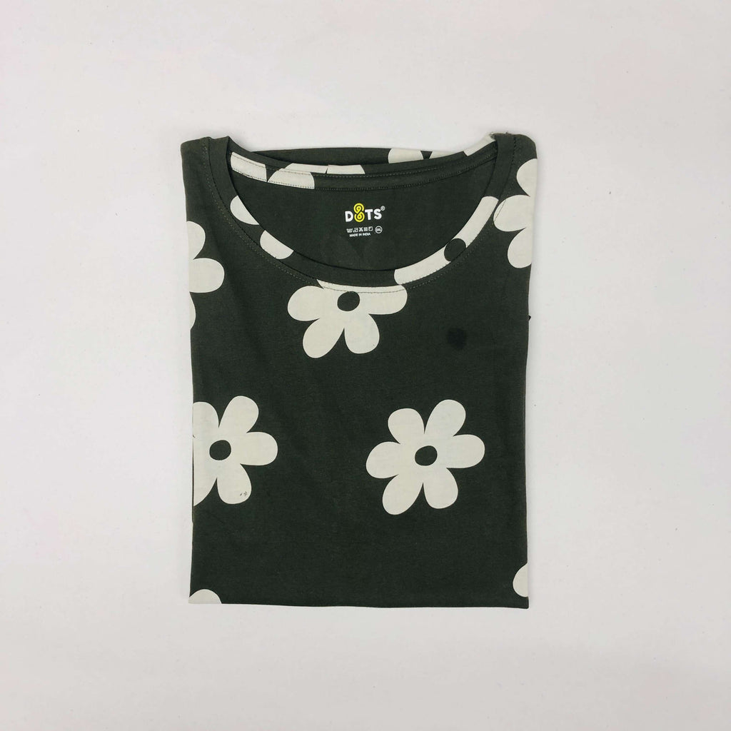 Dots Ladies Printed T-Shirt