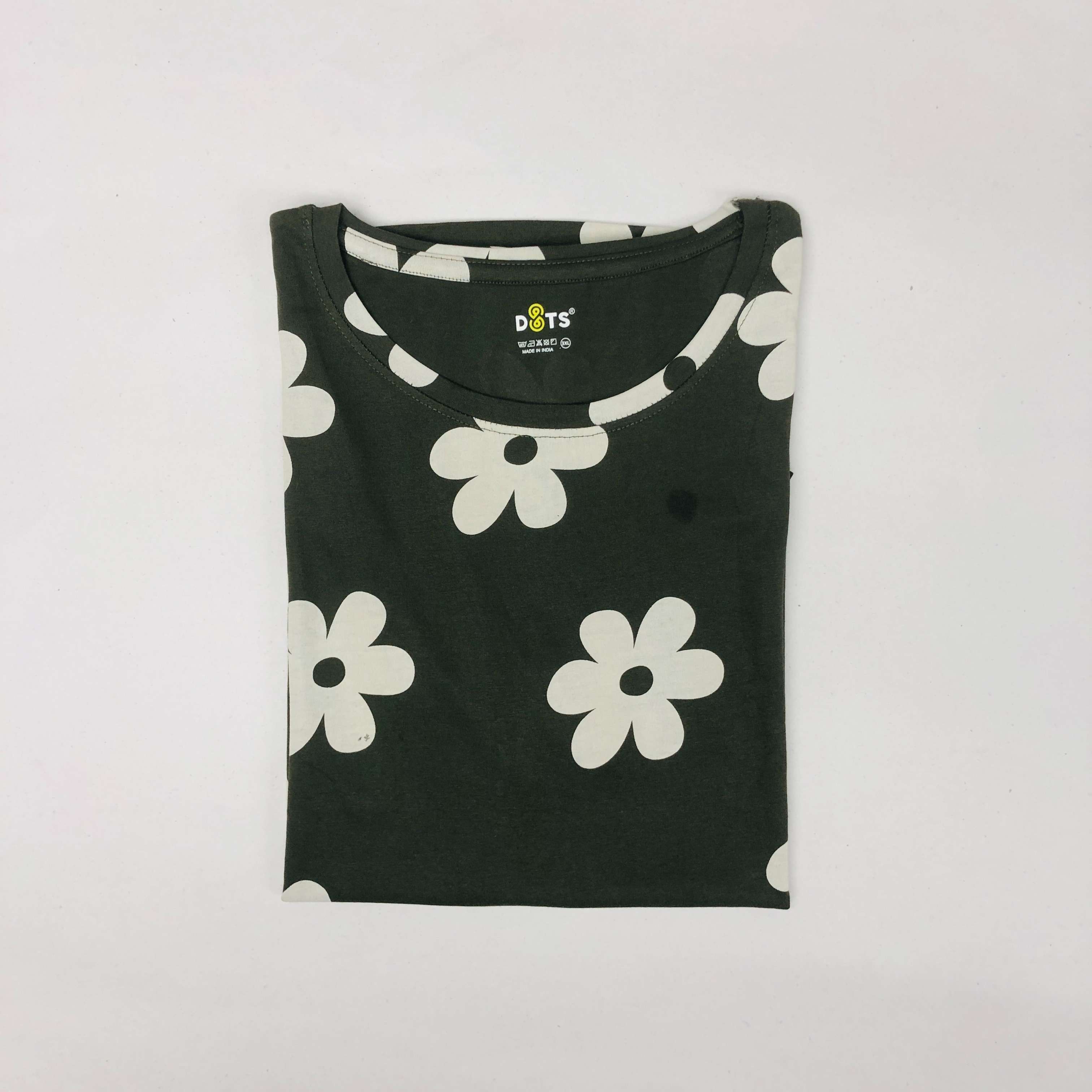 Dots Ladies Printed T-Shirt