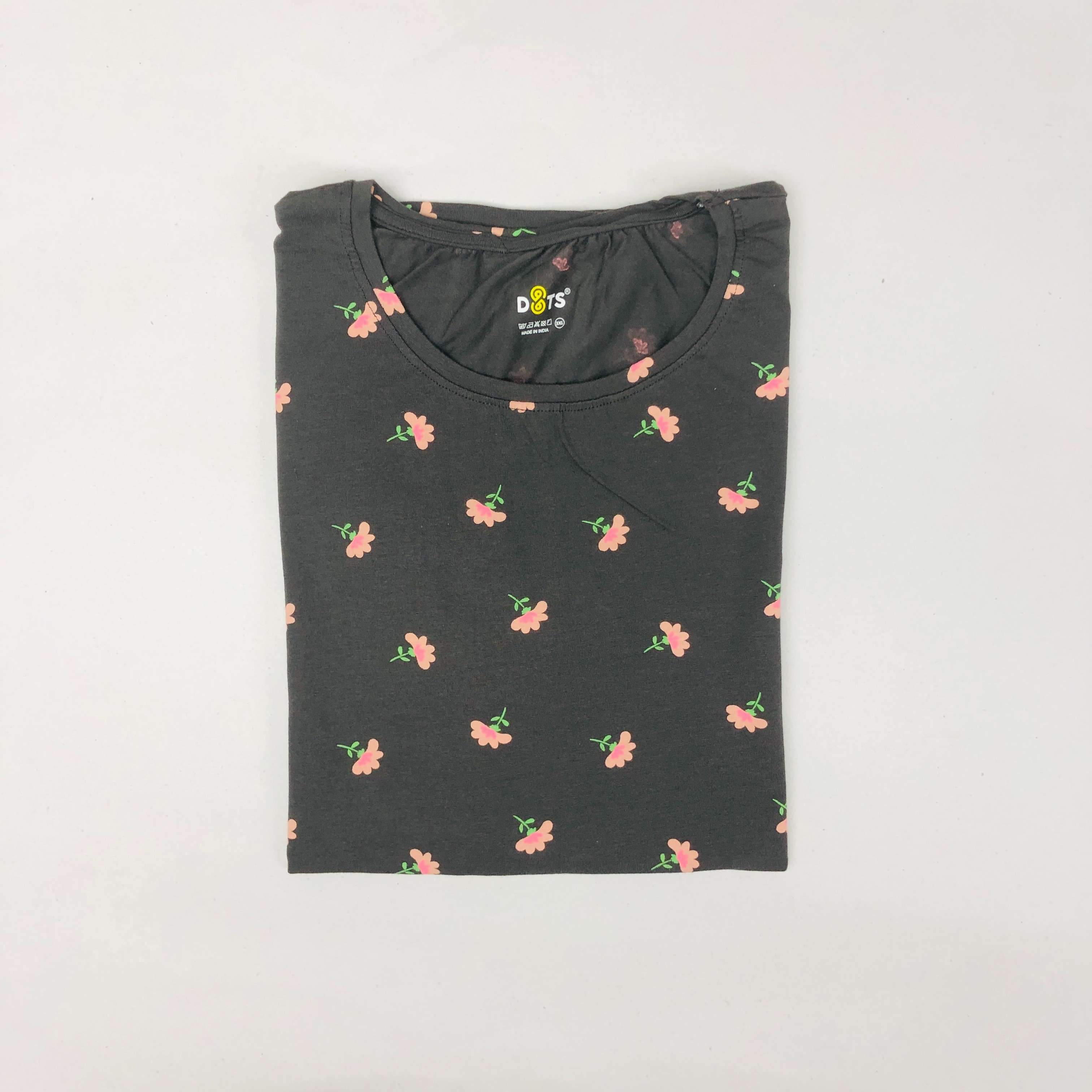Dots Ladies Printed T-Shirt