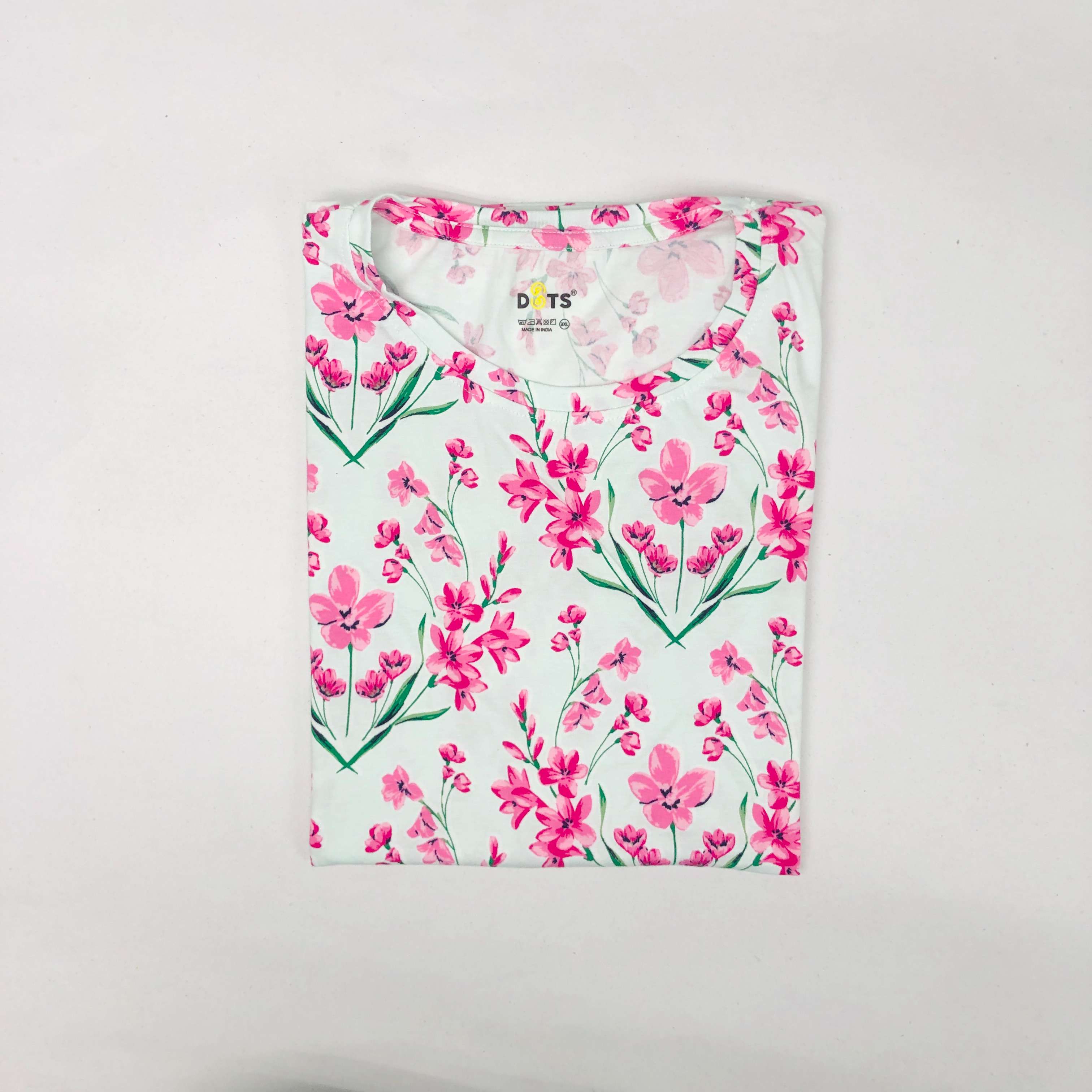 Dots Ladies Printed T-Shirt
