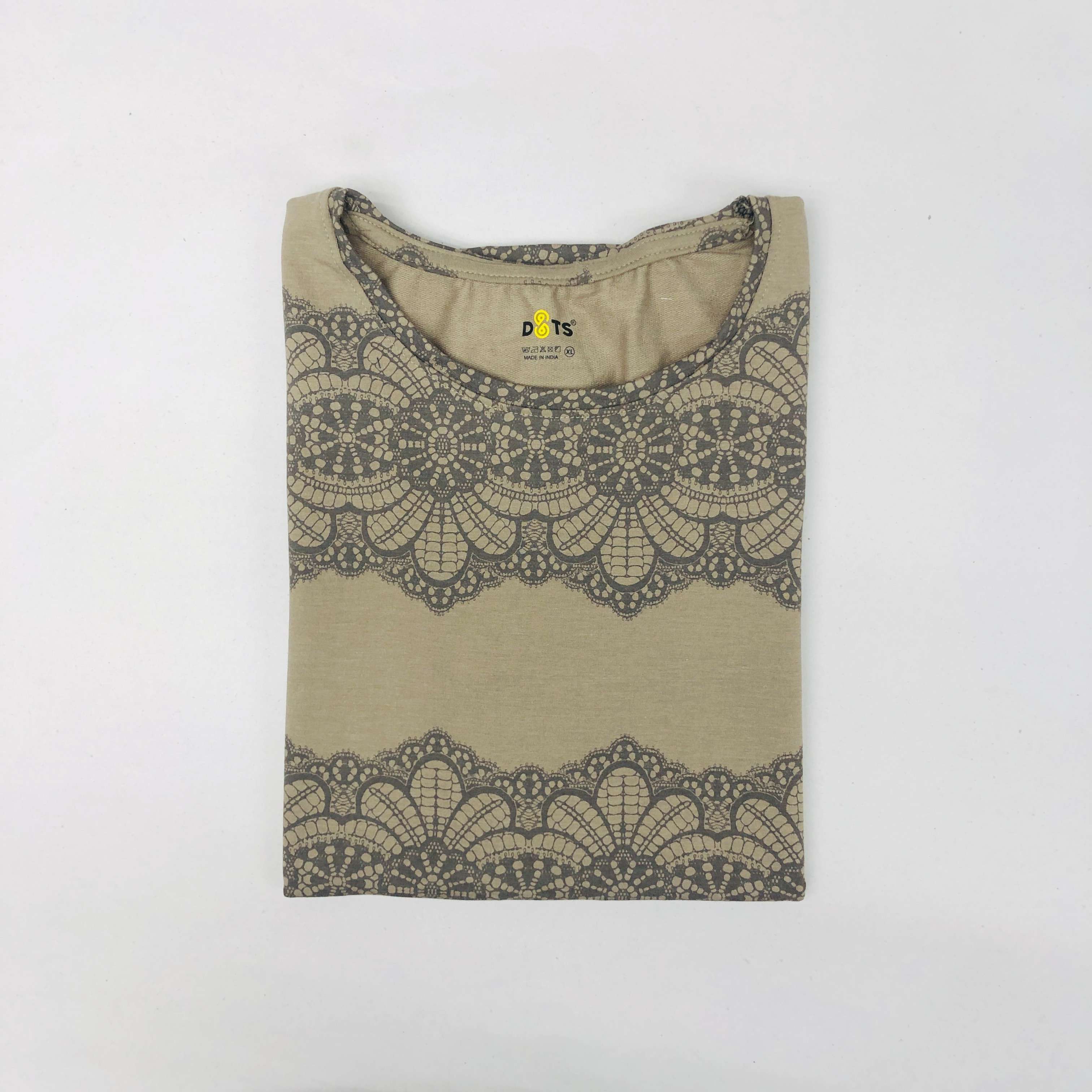 Dots Ladies Printed T-Shirt