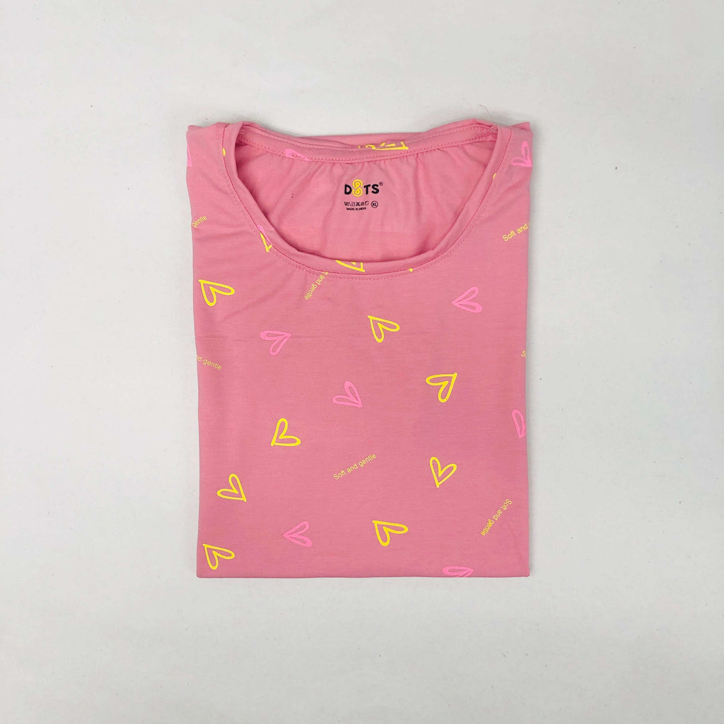 Dots Ladies Printed T-Shirt