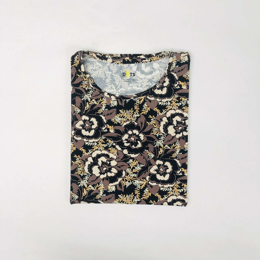 Dots Ladies Printed T-Shirt