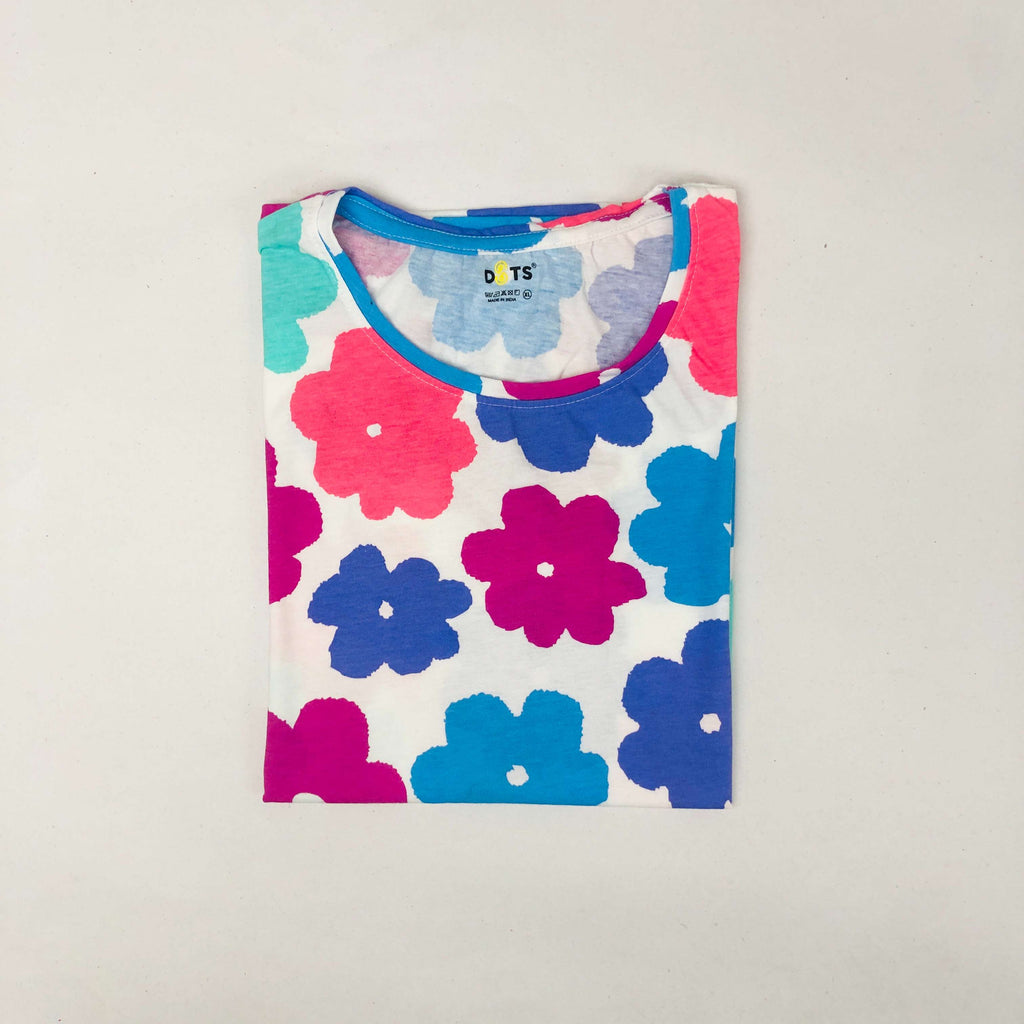 Dots Ladies Printed T-Shirt