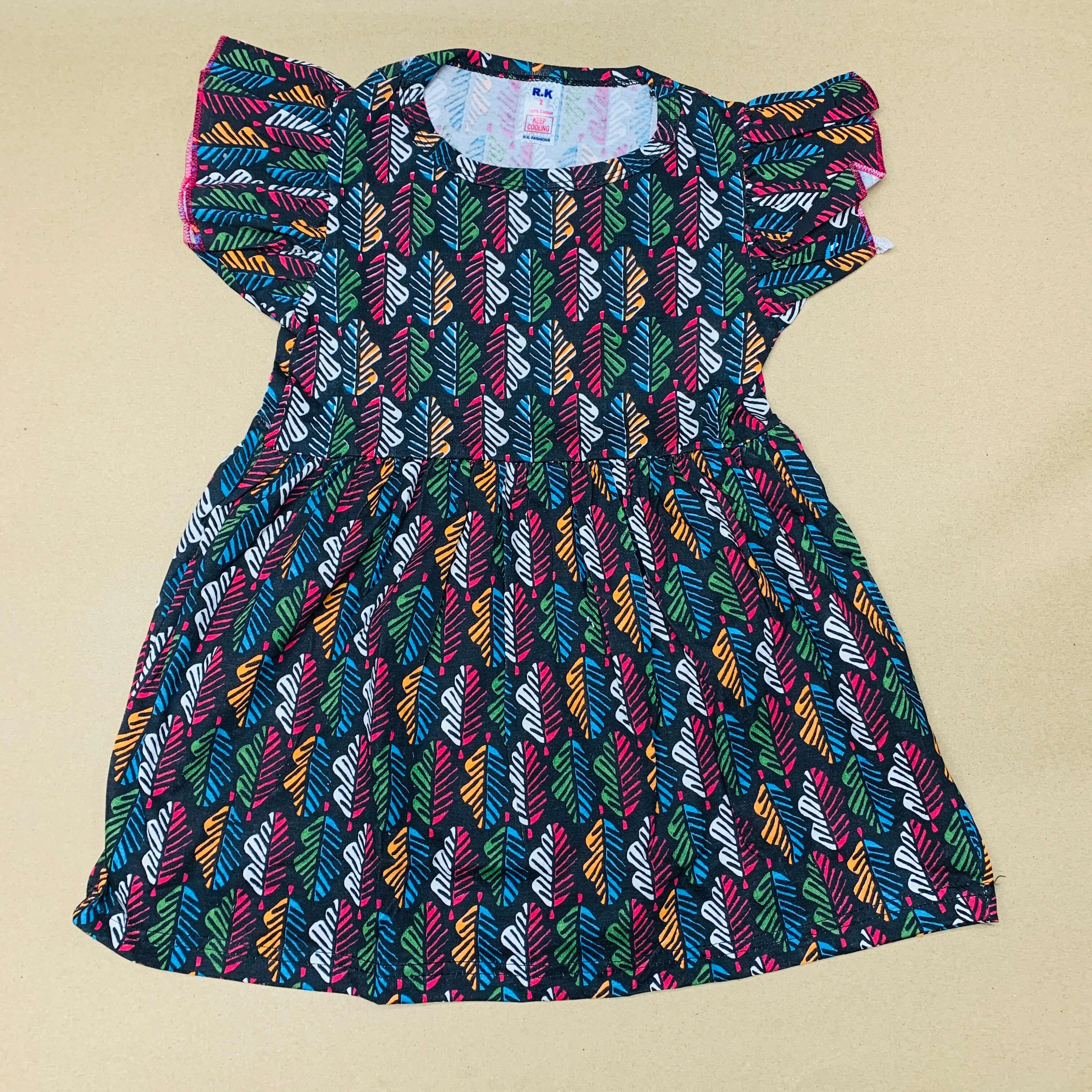 Printed Frock Pack Of 2