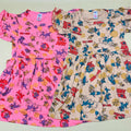 Printed Frock Pack Of 2
