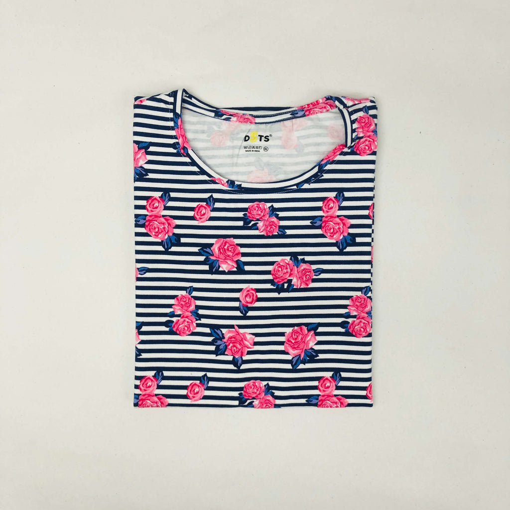 Dots Ladies Printed T-Shirt