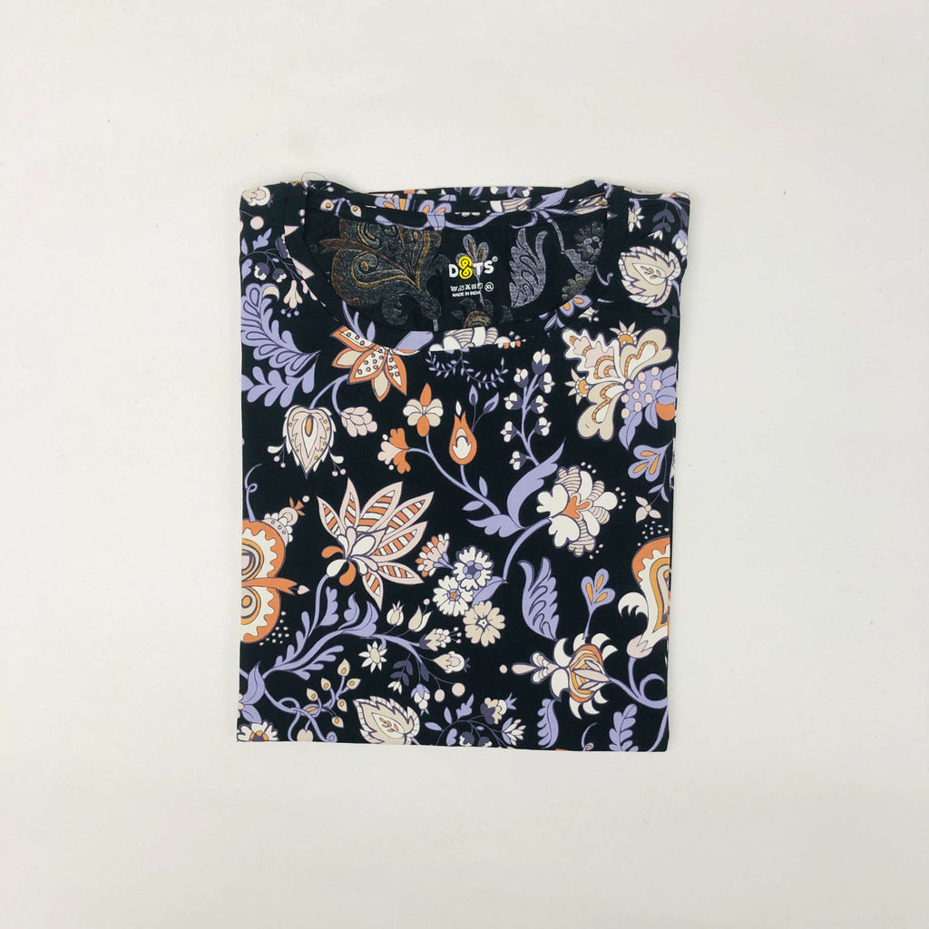 Dots Ladies Printed T-Shirt