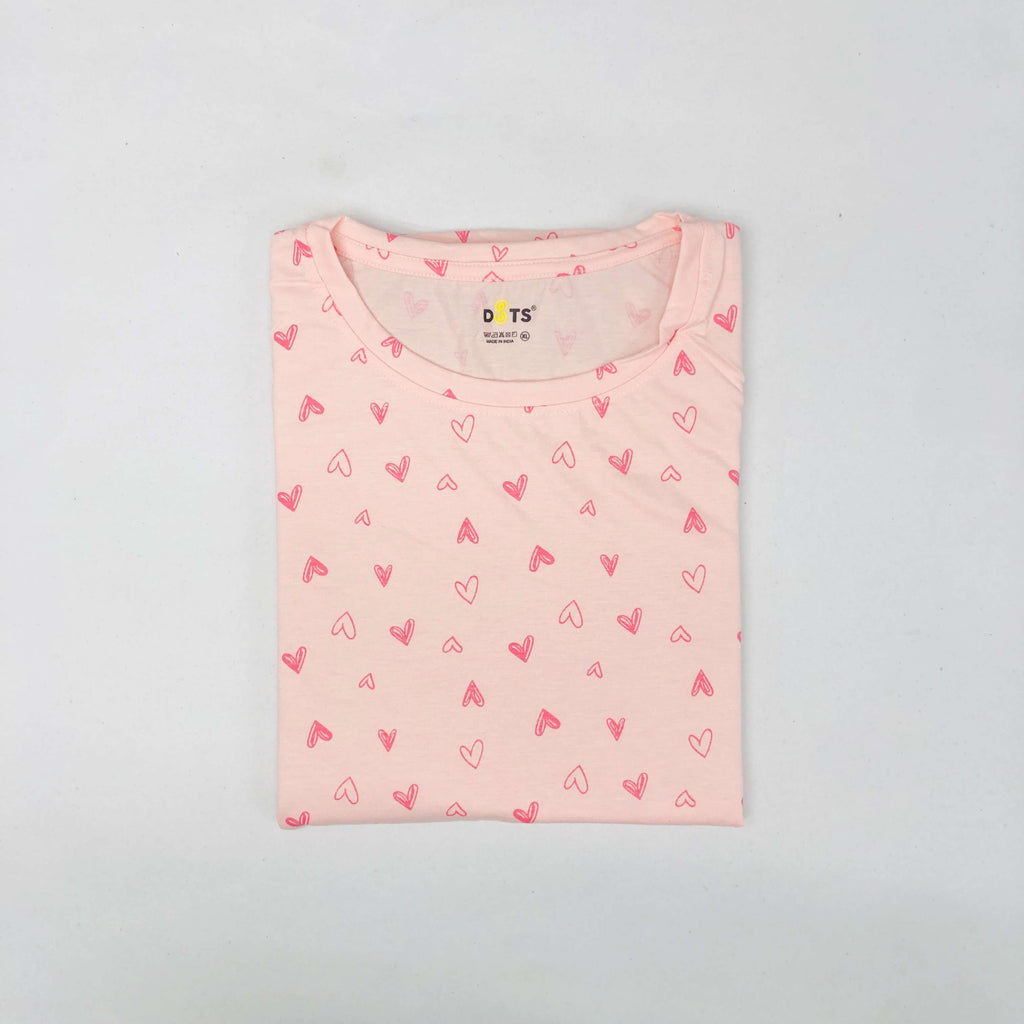 Dots Ladies Printed T-Shirt