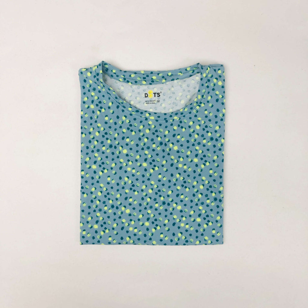 Dots Ladies Printed T-Shirt