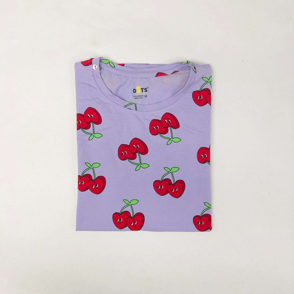 Dots Ladies Printed T-Shirt