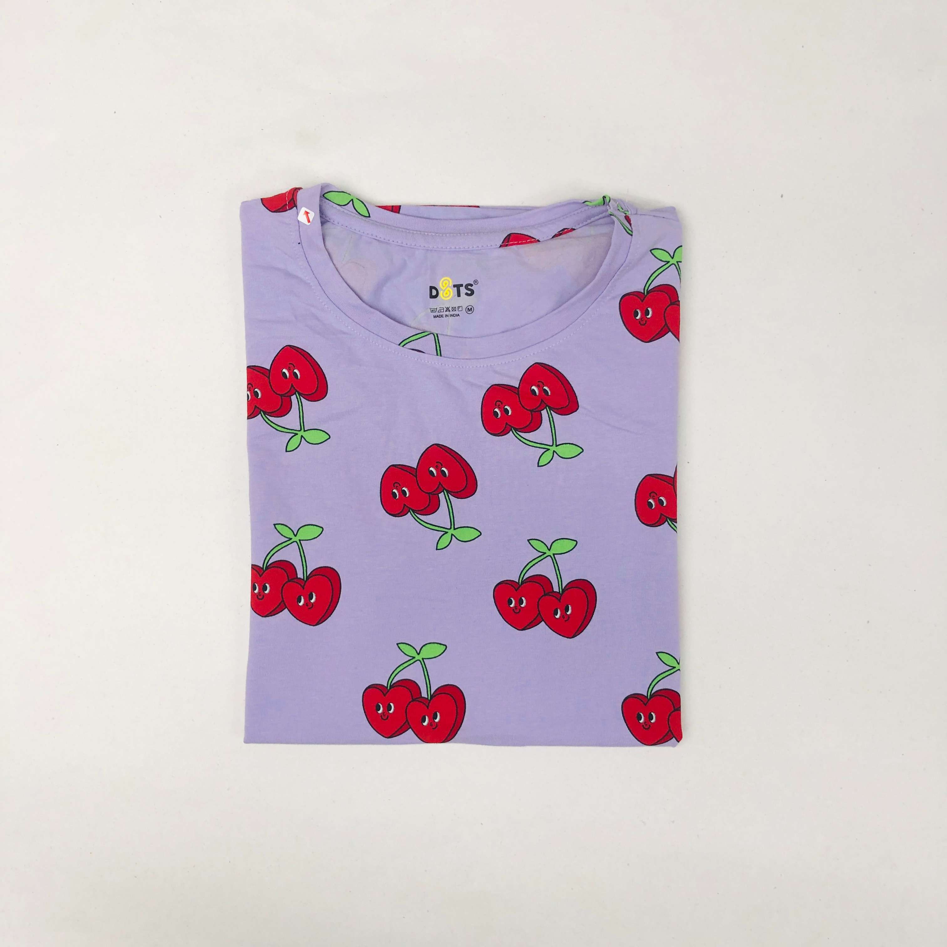Dots Ladies Printed T-Shirt