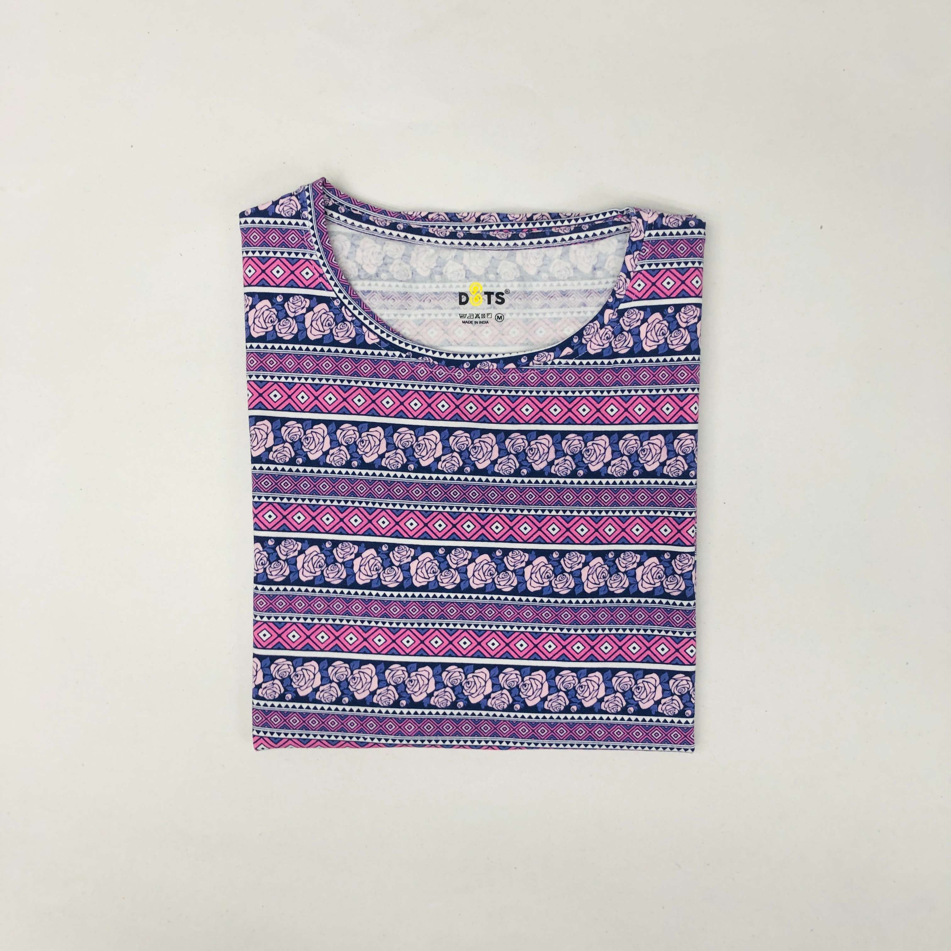 Dots Ladies Printed T-Shirt