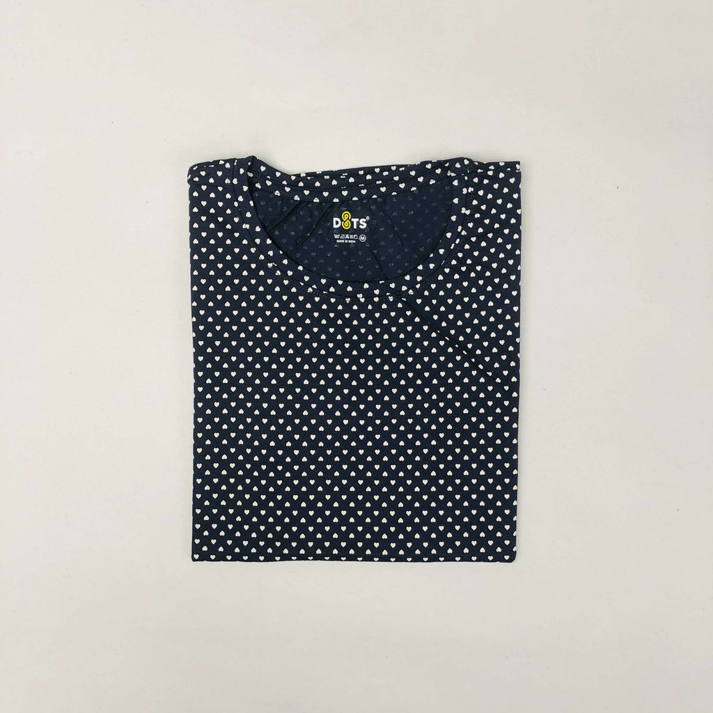 Dots Ladies Printed T-Shirt