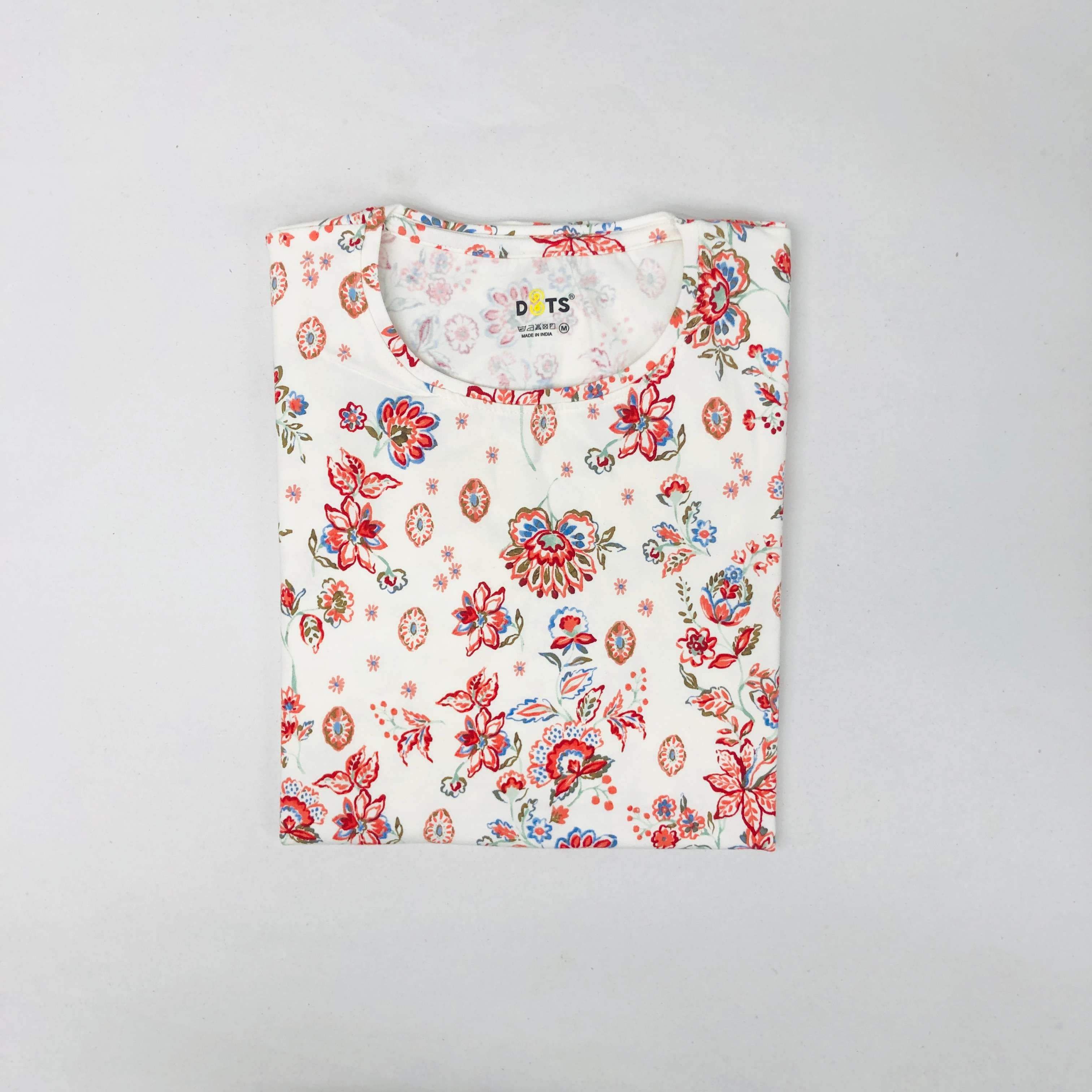 Dots Ladies Printed T-Shirt