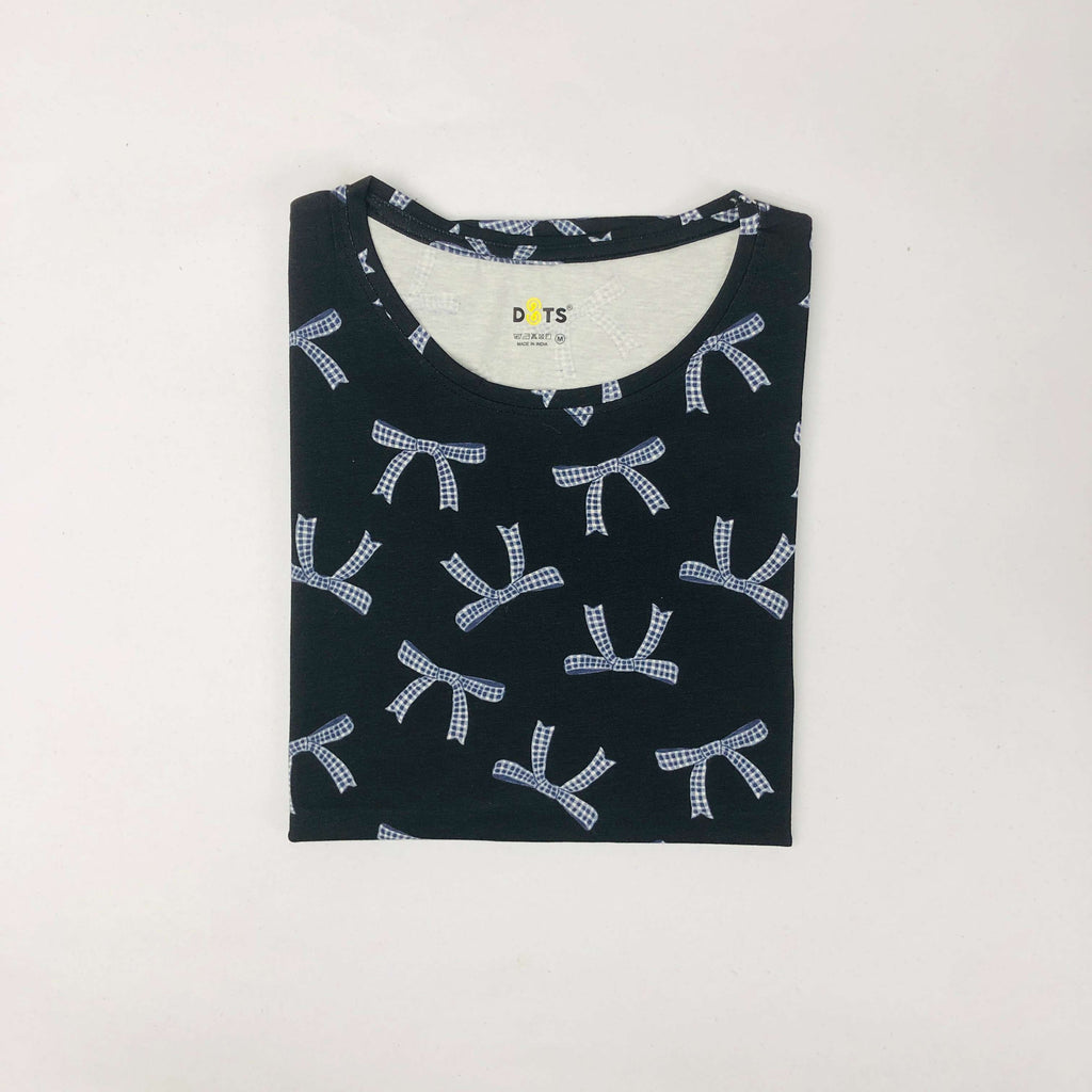 Dots Ladies Printed T-Shirt