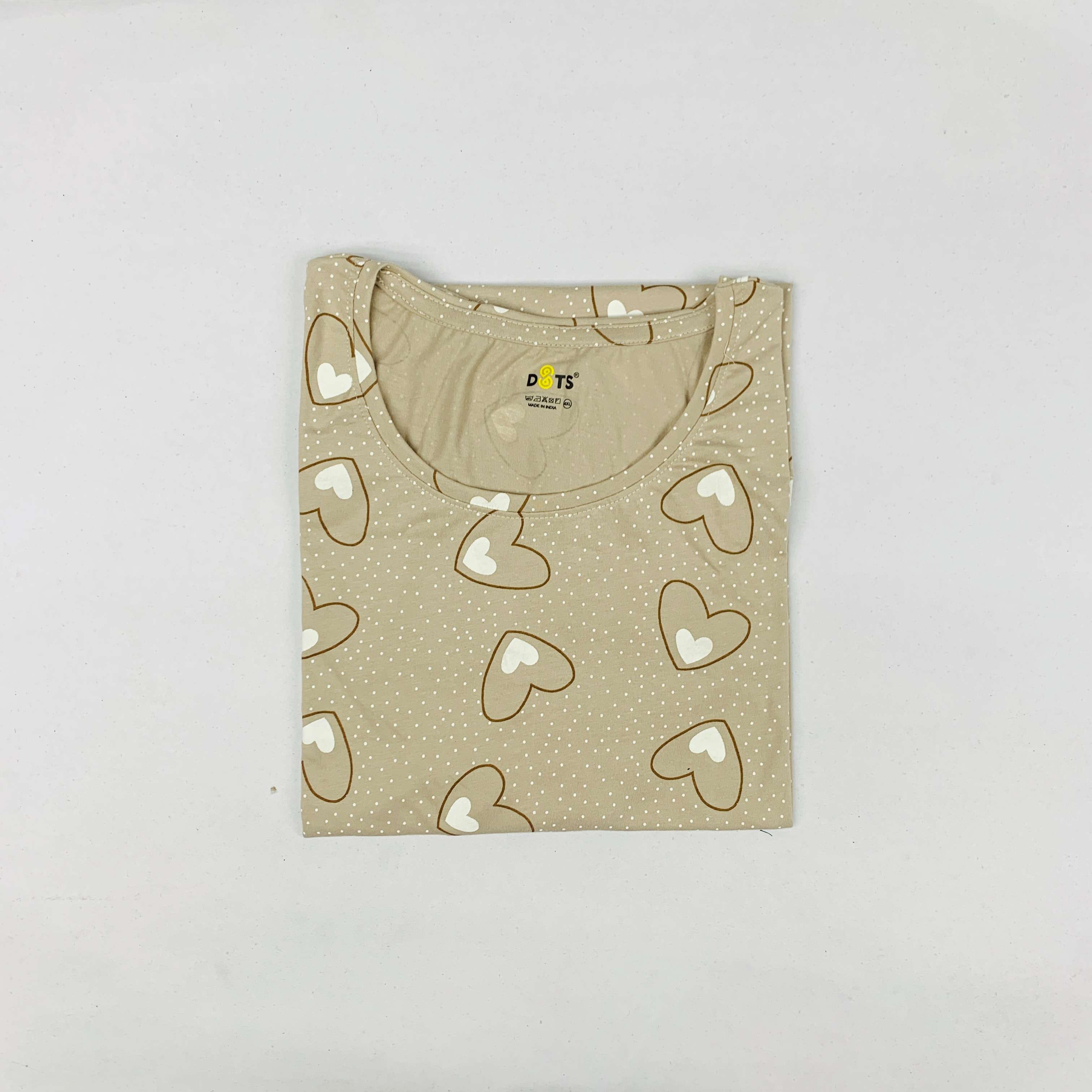 Dots Ladies Printed T-Shirt