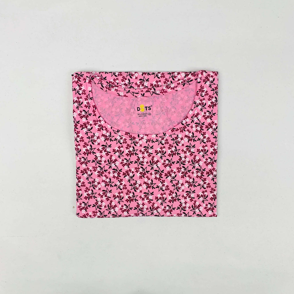 Dots Ladies Printed T-Shirt