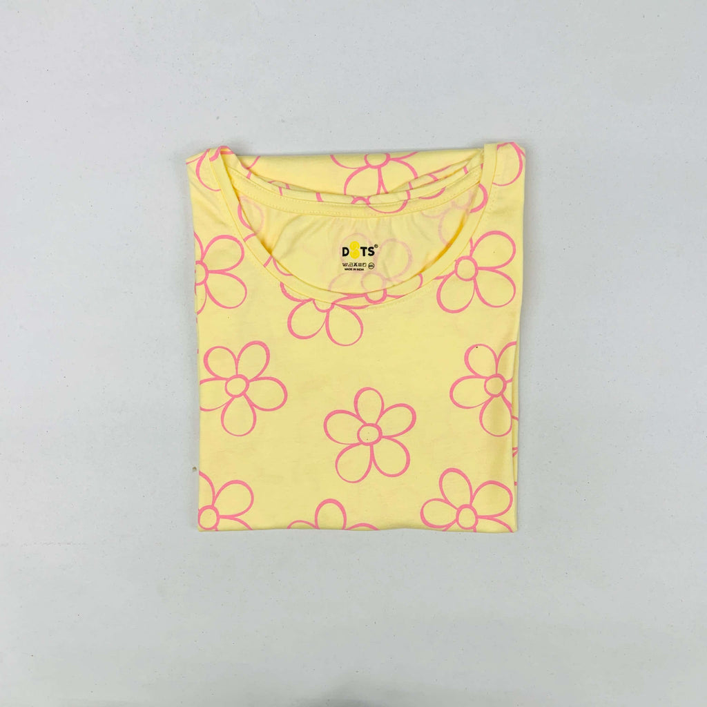 Dots Ladies Printed T-Shirt