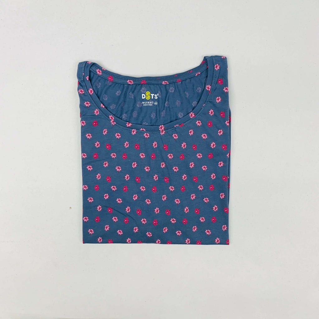 Dots Ladies Printed T-Shirt
