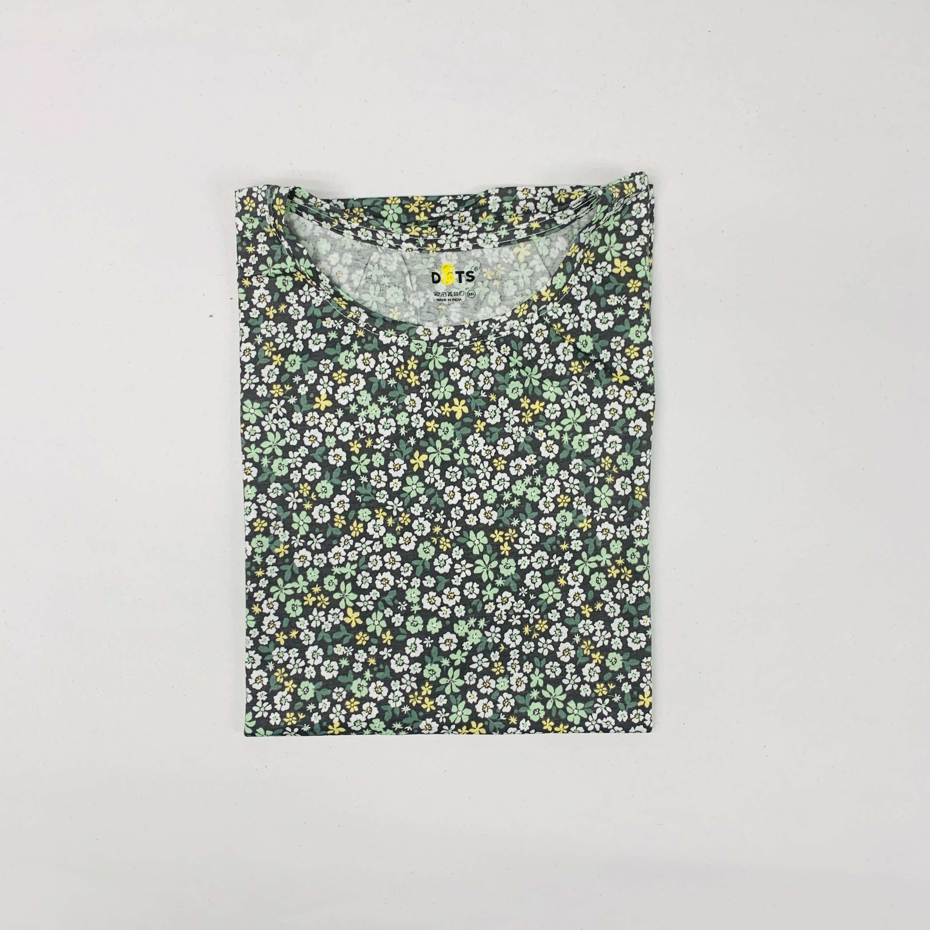 Dots Ladies Printed T-Shirt