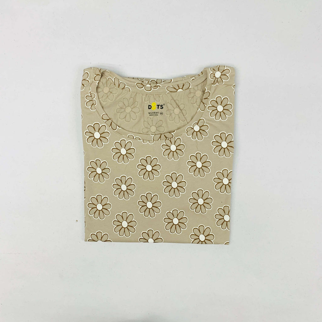 Dots Ladies Printed T-Shirt