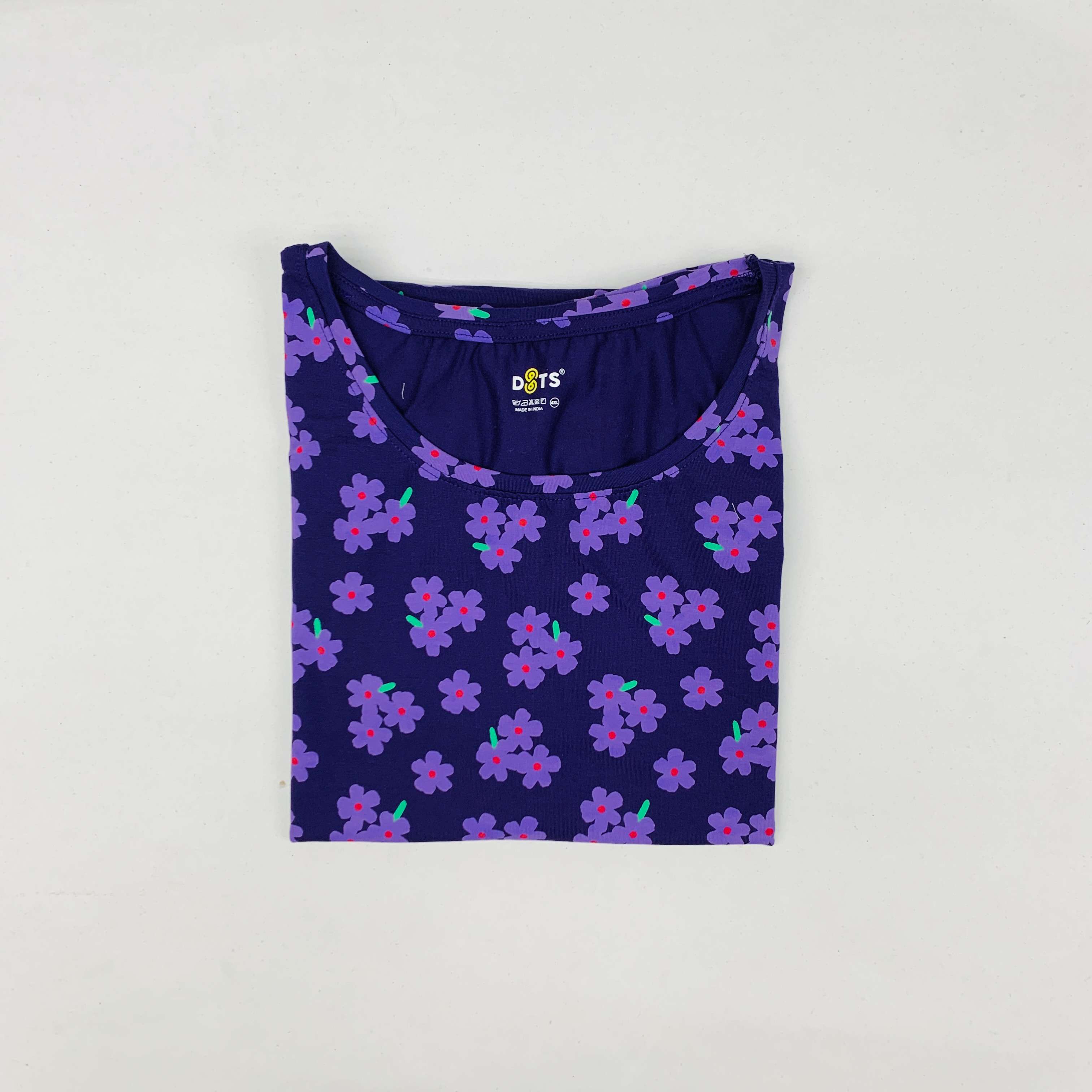Dots Ladies Printed T-Shirt