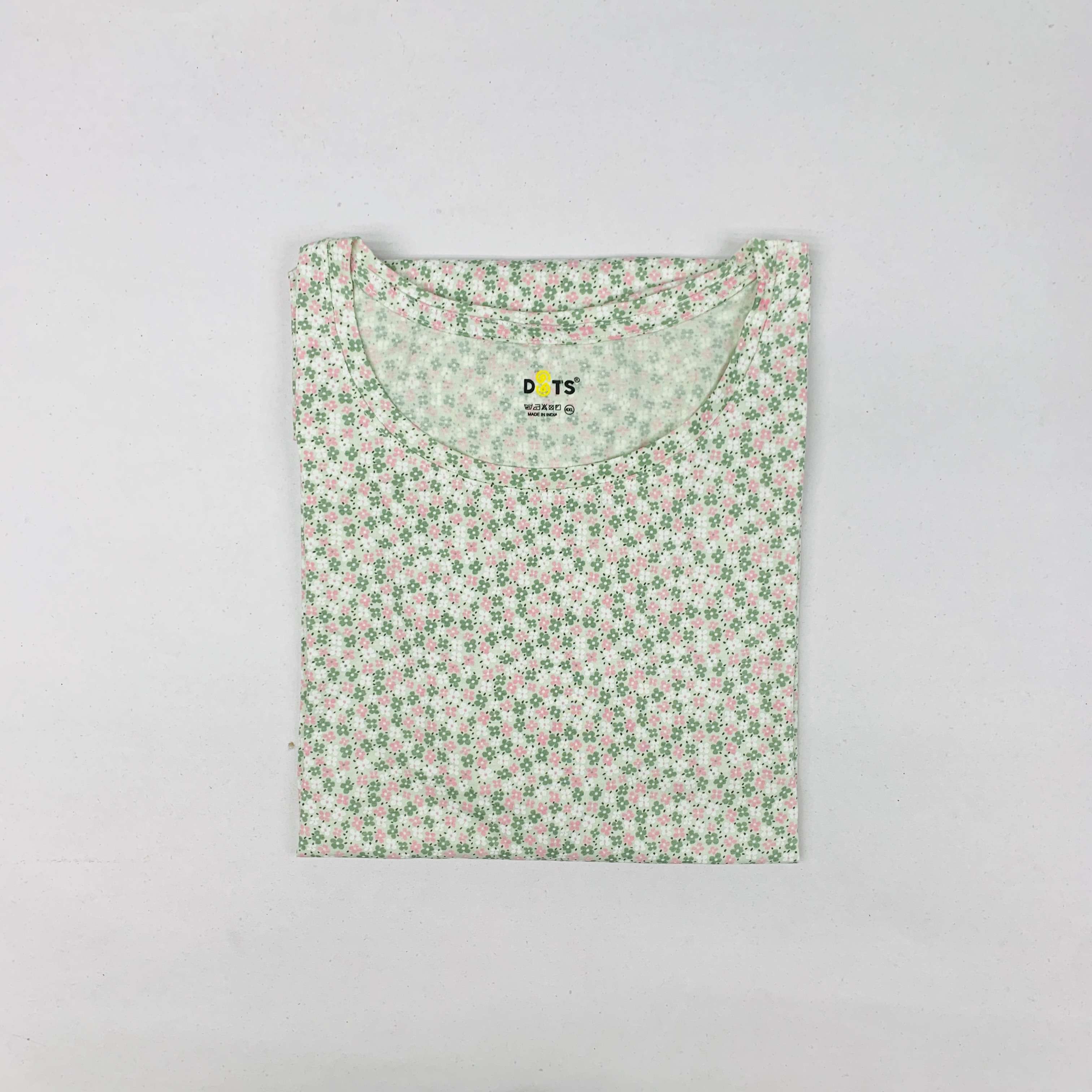 Dots Ladies Printed T-Shirt