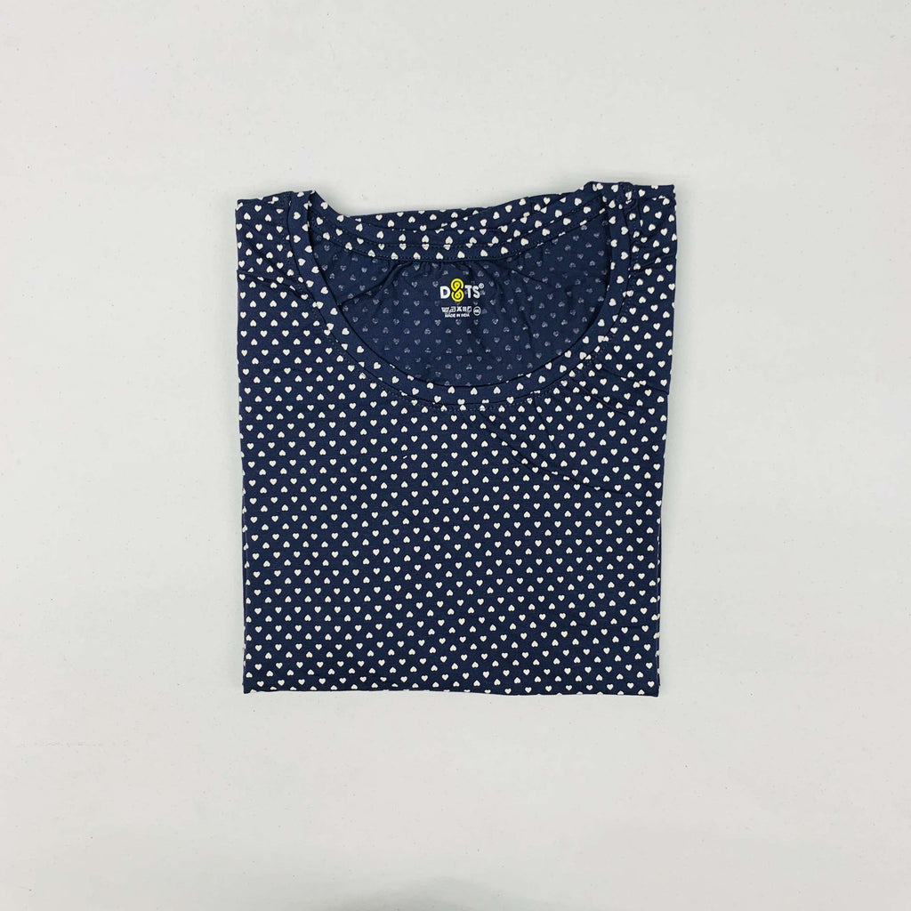 Dots Ladies Printed T-Shirt