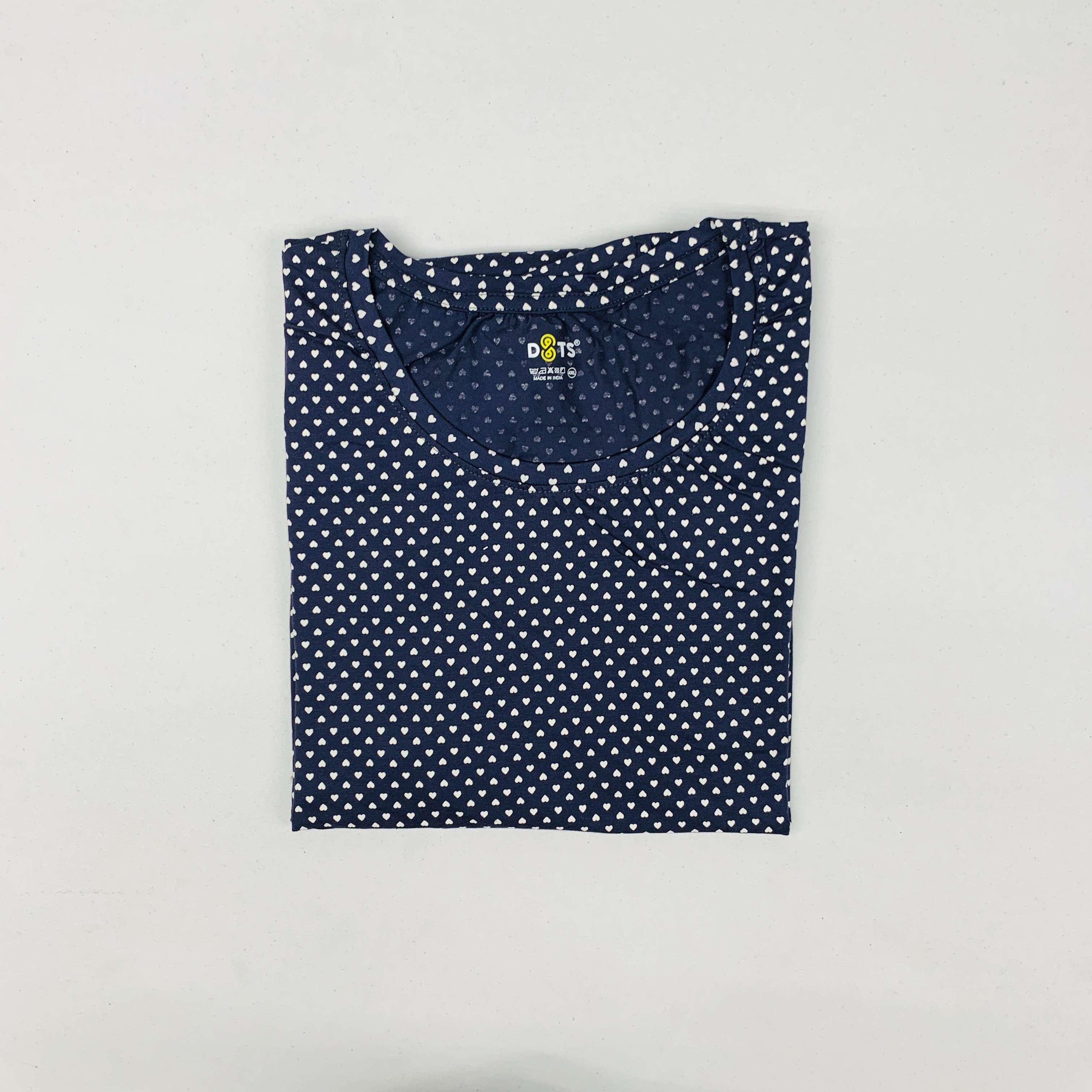 Dots Ladies Printed T-Shirt