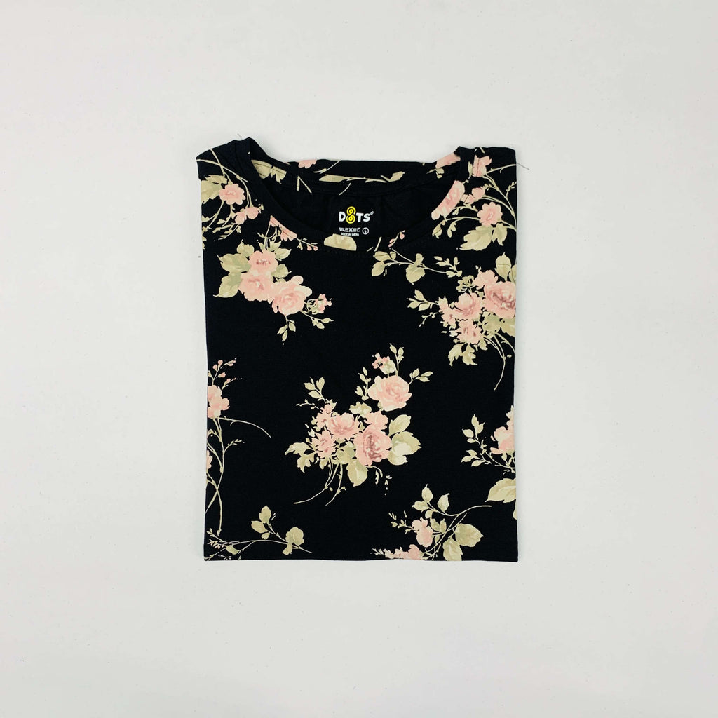 Dots Ladies Printed T-Shirt