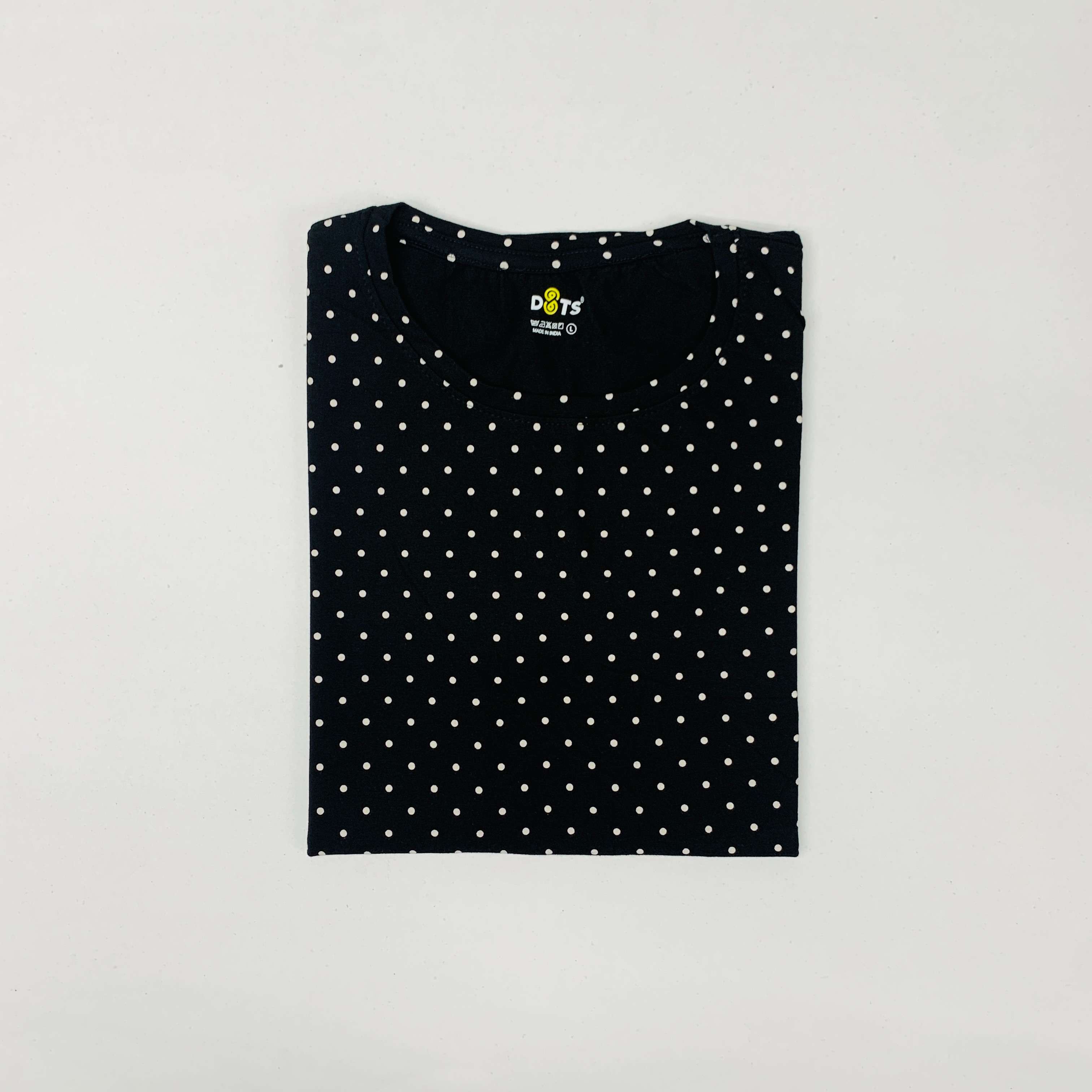 Dots Ladies Printed T-Shirt