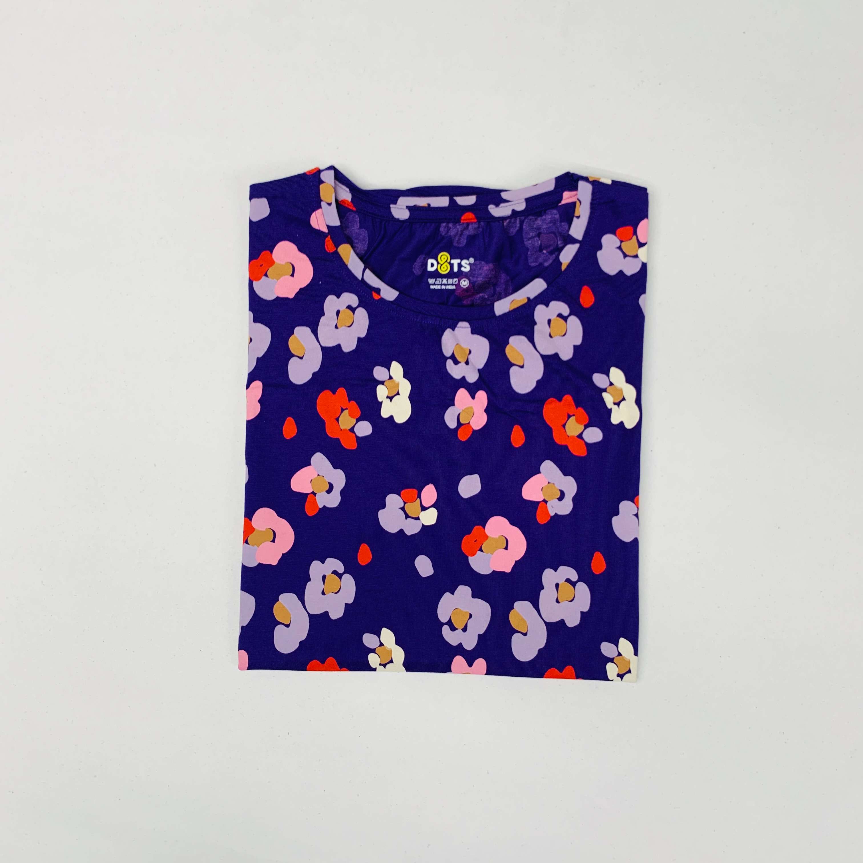 Dots Ladies Printed T-Shirt