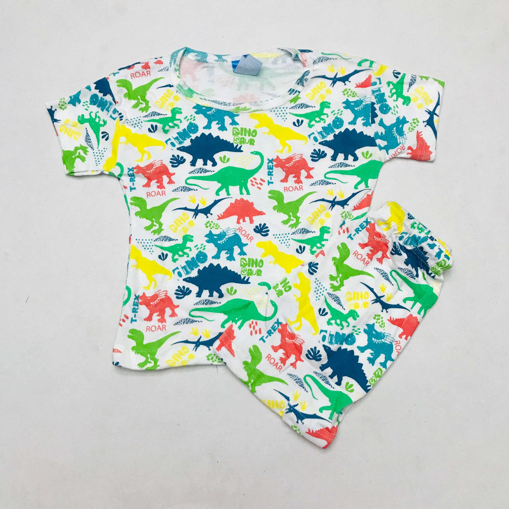 Kids Printed Shorts Set