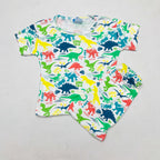 Kids Printed Shorts Set