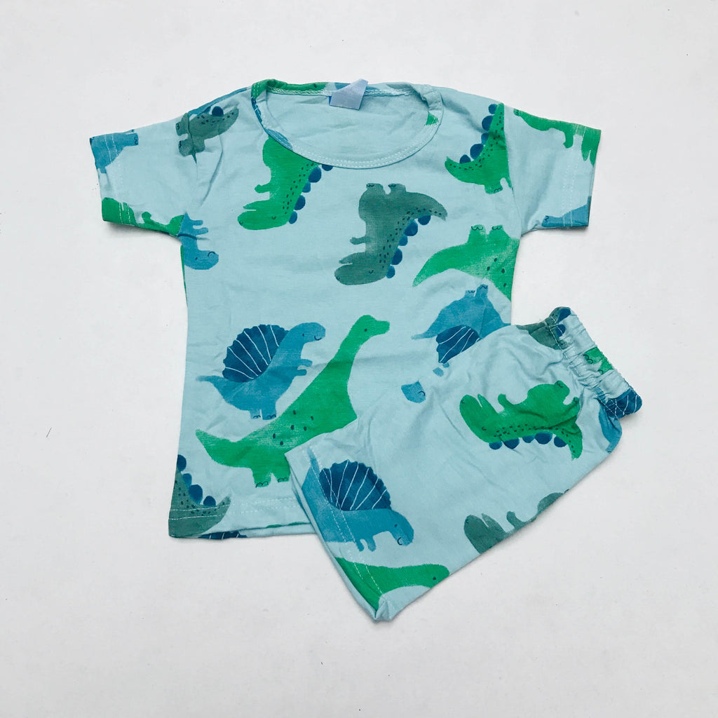 Kids Printed Shorts Set