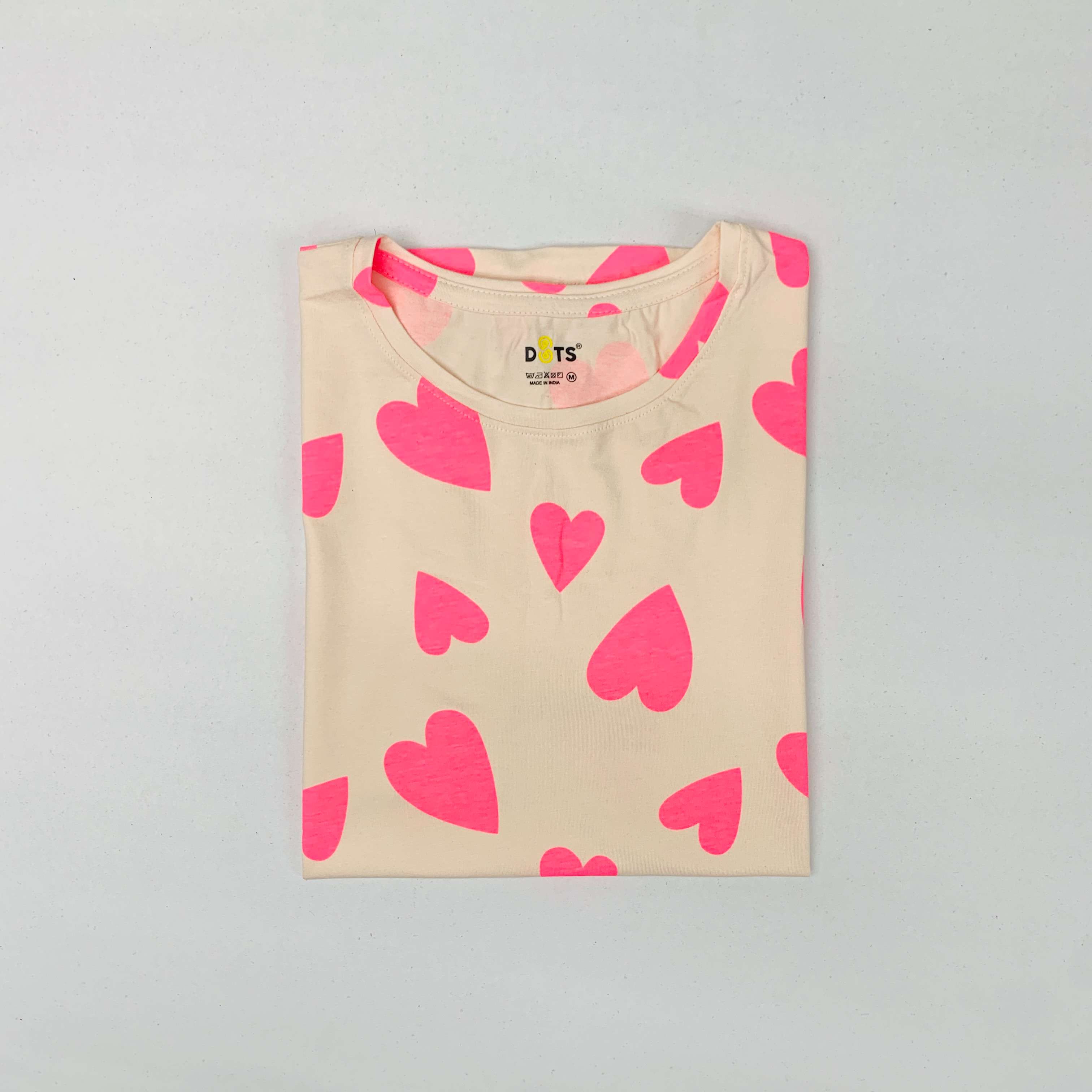 Dots Ladies Printed T-Shirt