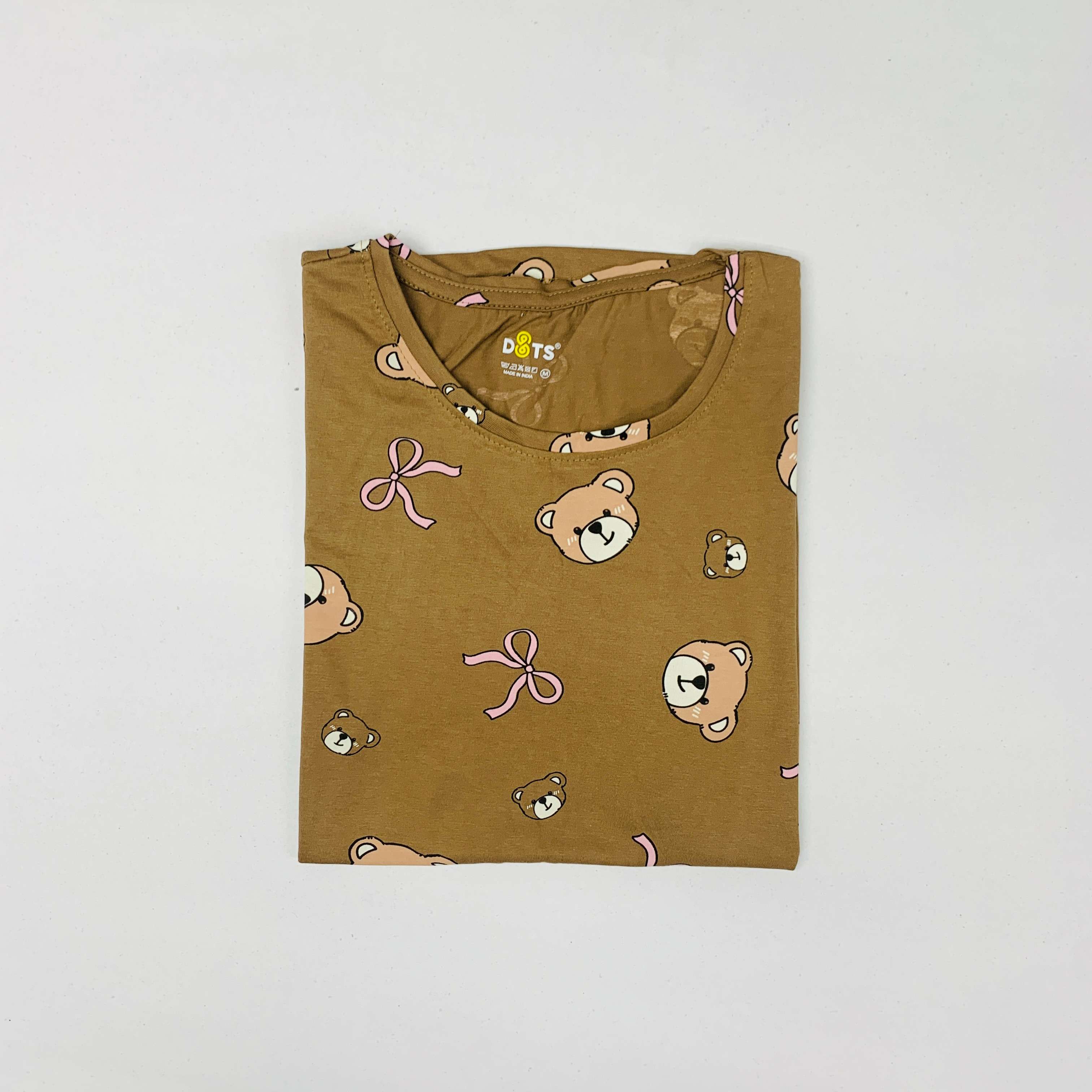 Dots Ladies Printed T-Shirt
