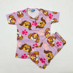 Kids Printed Shorts Set