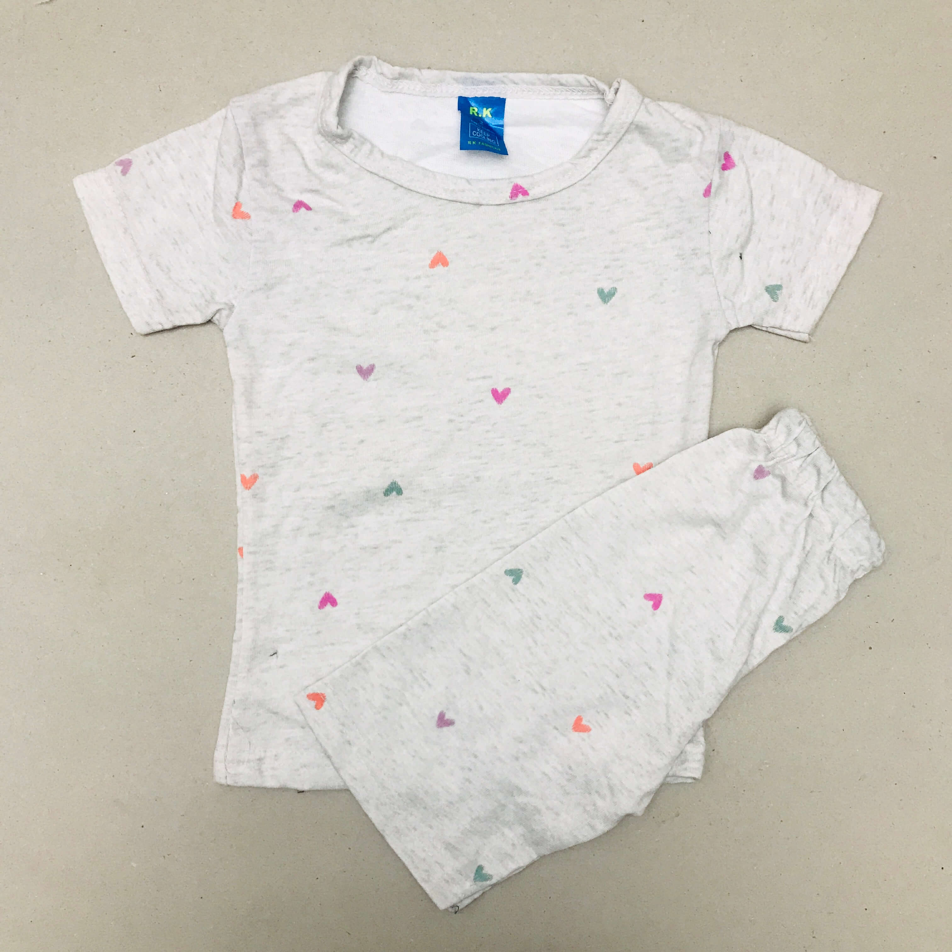 Kids Printed Shorts Set