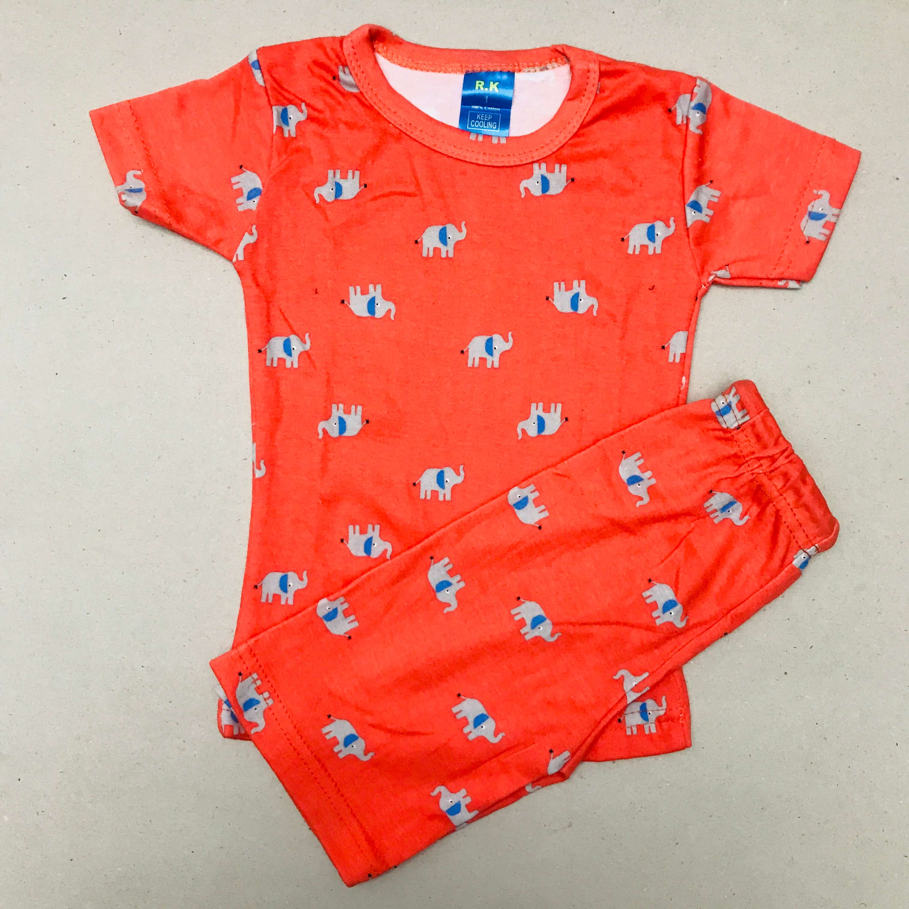 Kids Printed Shorts Set