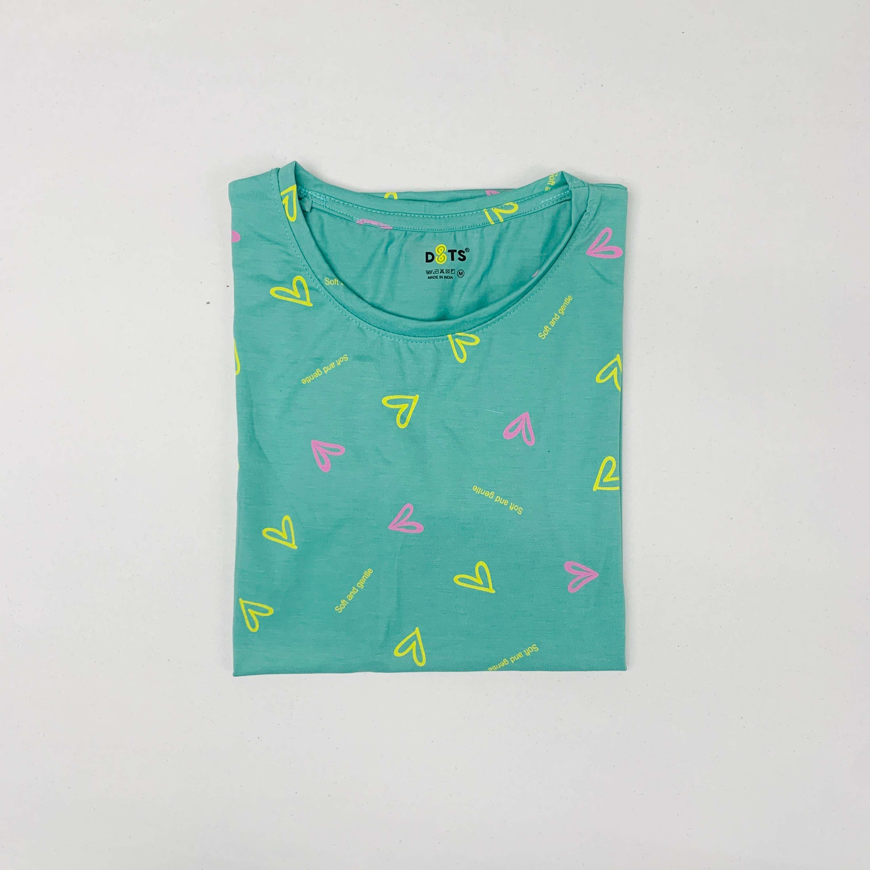 Dots Ladies Printed T-Shirt