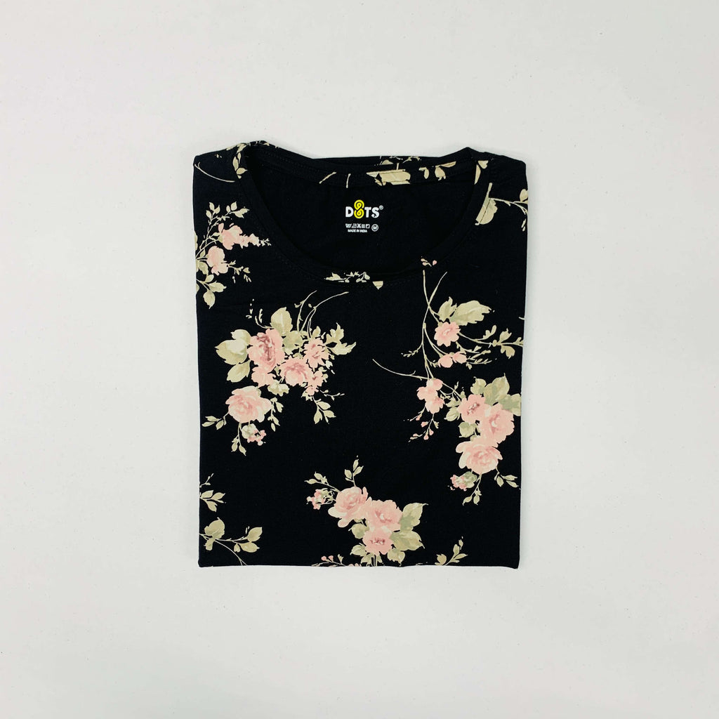 Dots Ladies Printed T-Shirt