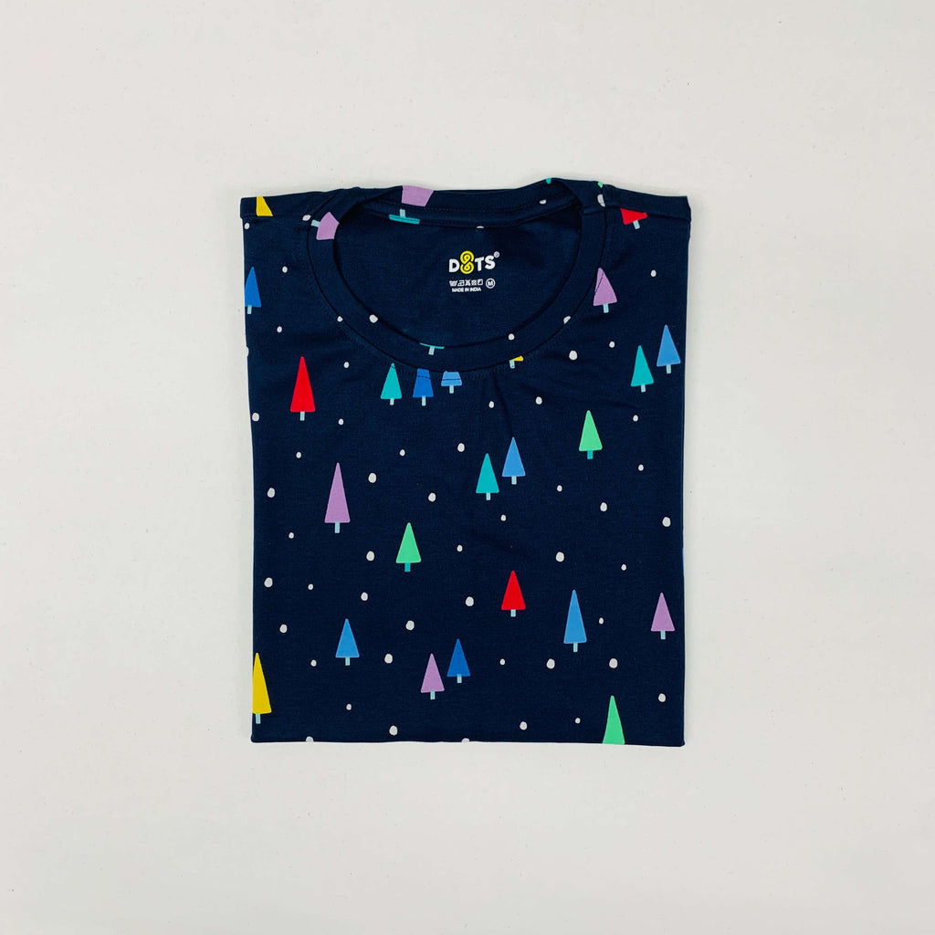 Dots Ladies Printed T-Shirt