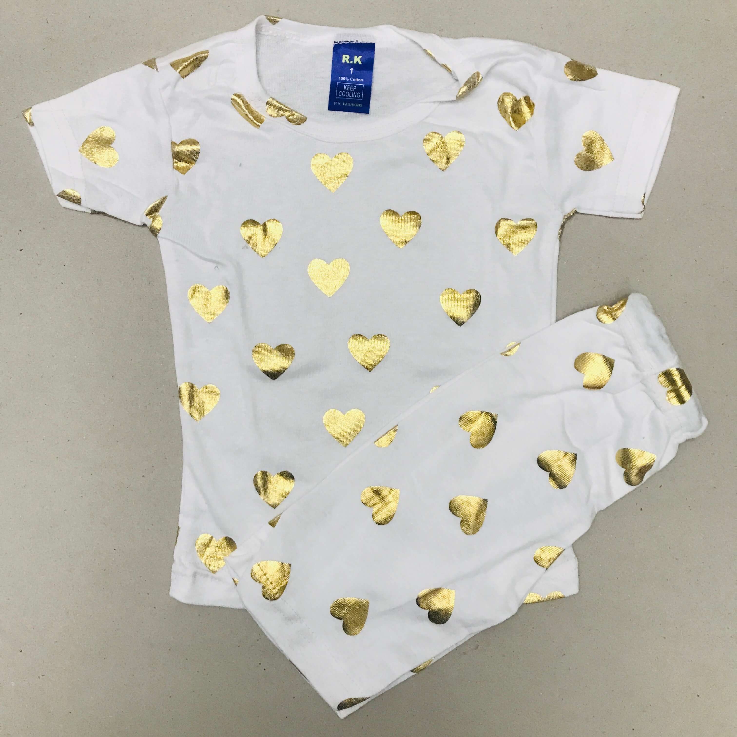 Kids Printed Shorts Set